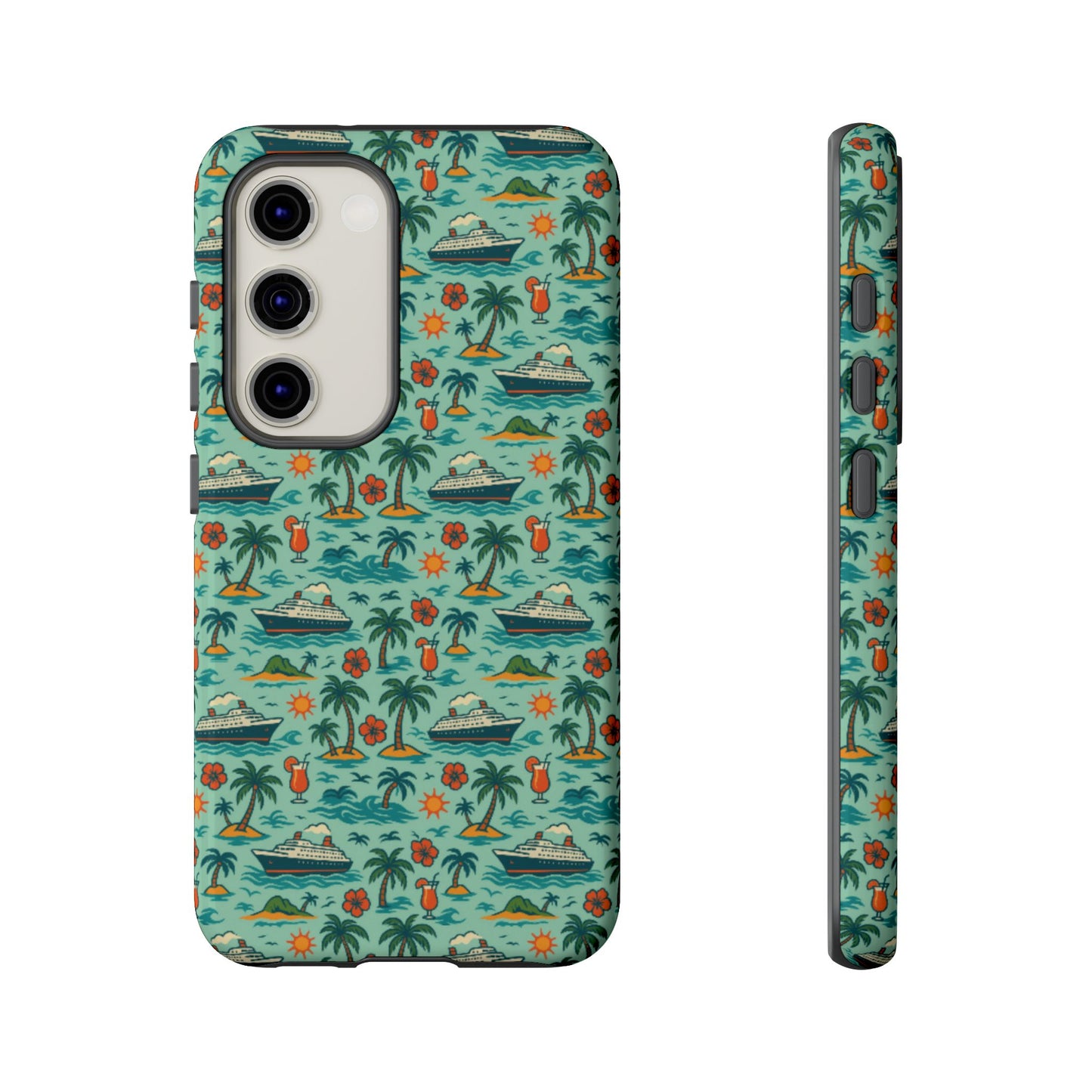 Tropical Cruise Design Samsung Phone Case