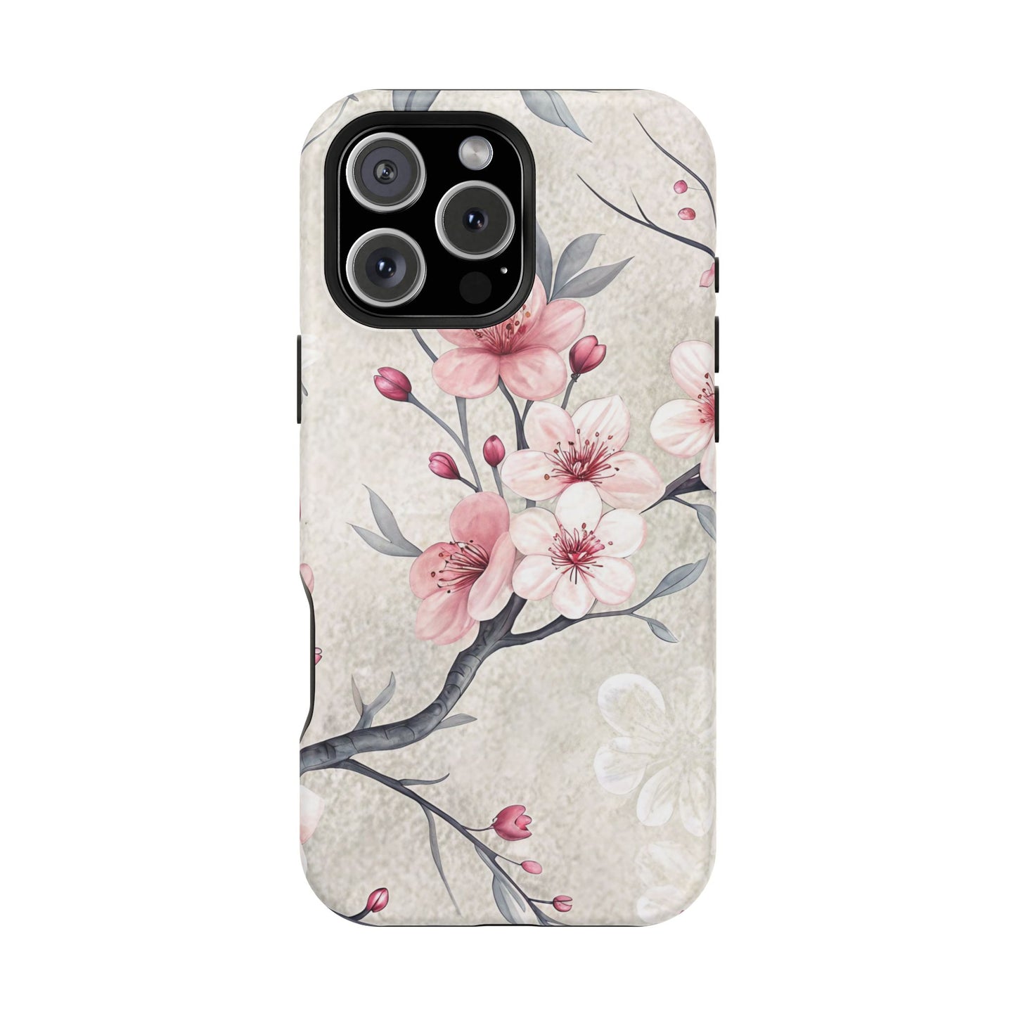 Japanese Cherry Blossom Magnetic iPhone Tough Cases