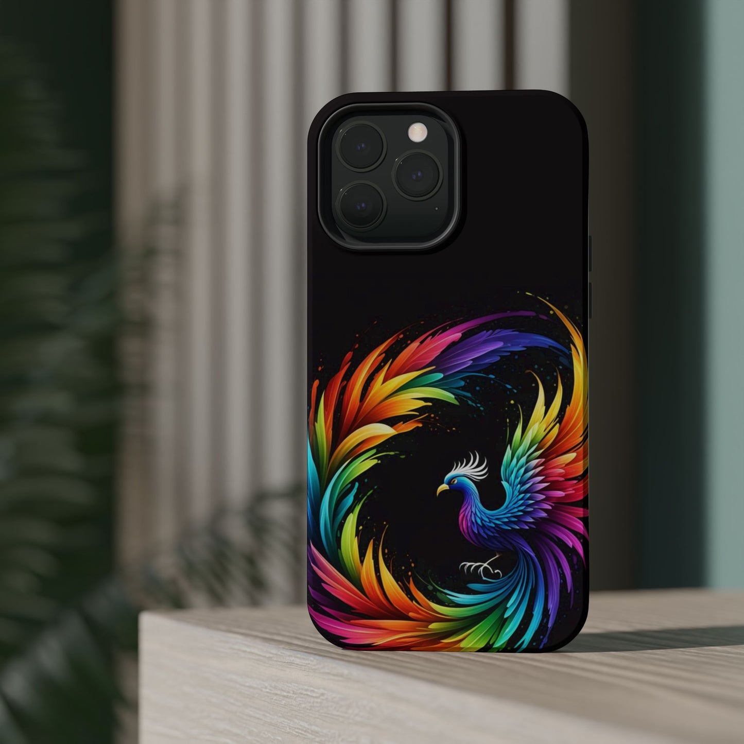 Rainbow Phoenix Design iPhone Tough Case