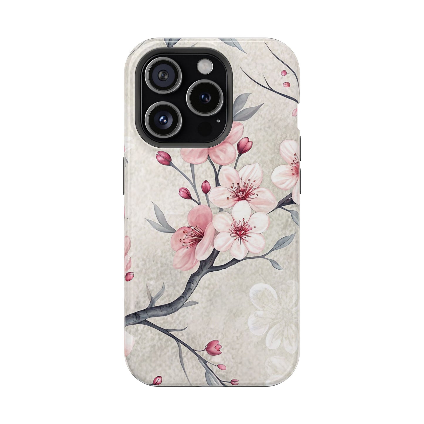 Japanese Cherry Blossom Magnetic iPhone Tough Cases