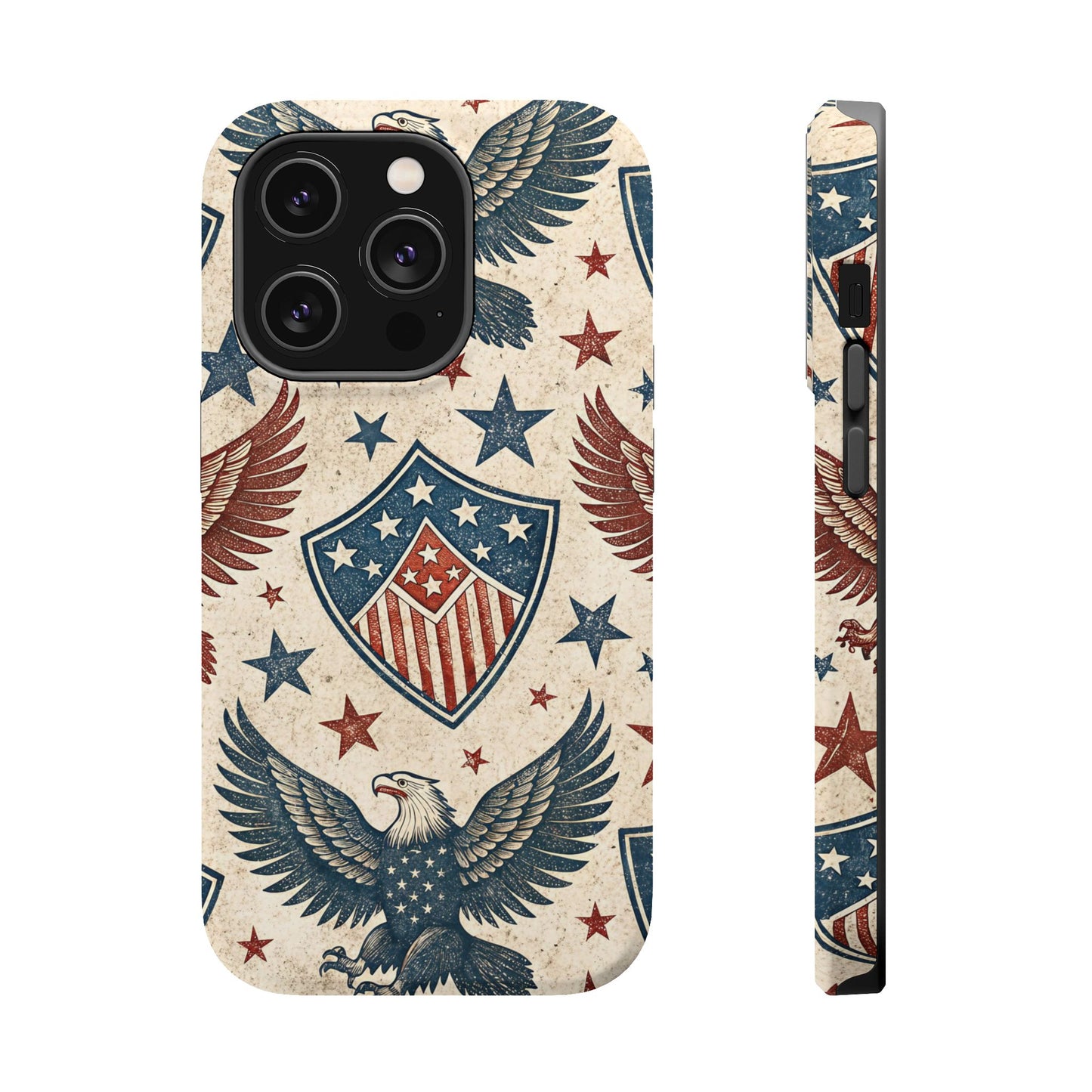 Vintage American Pride iPhone Tough Case