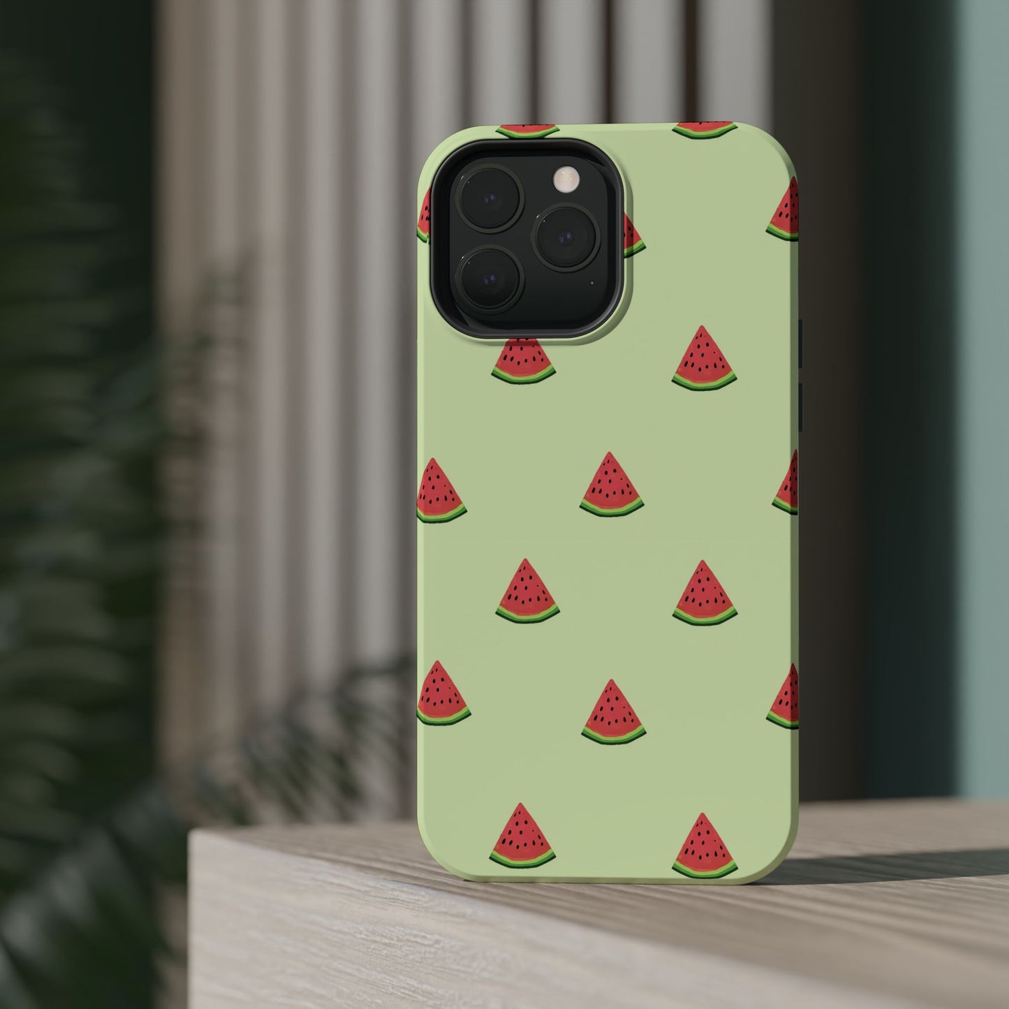 Watermelon Design Magnetic iPhone Tough Case