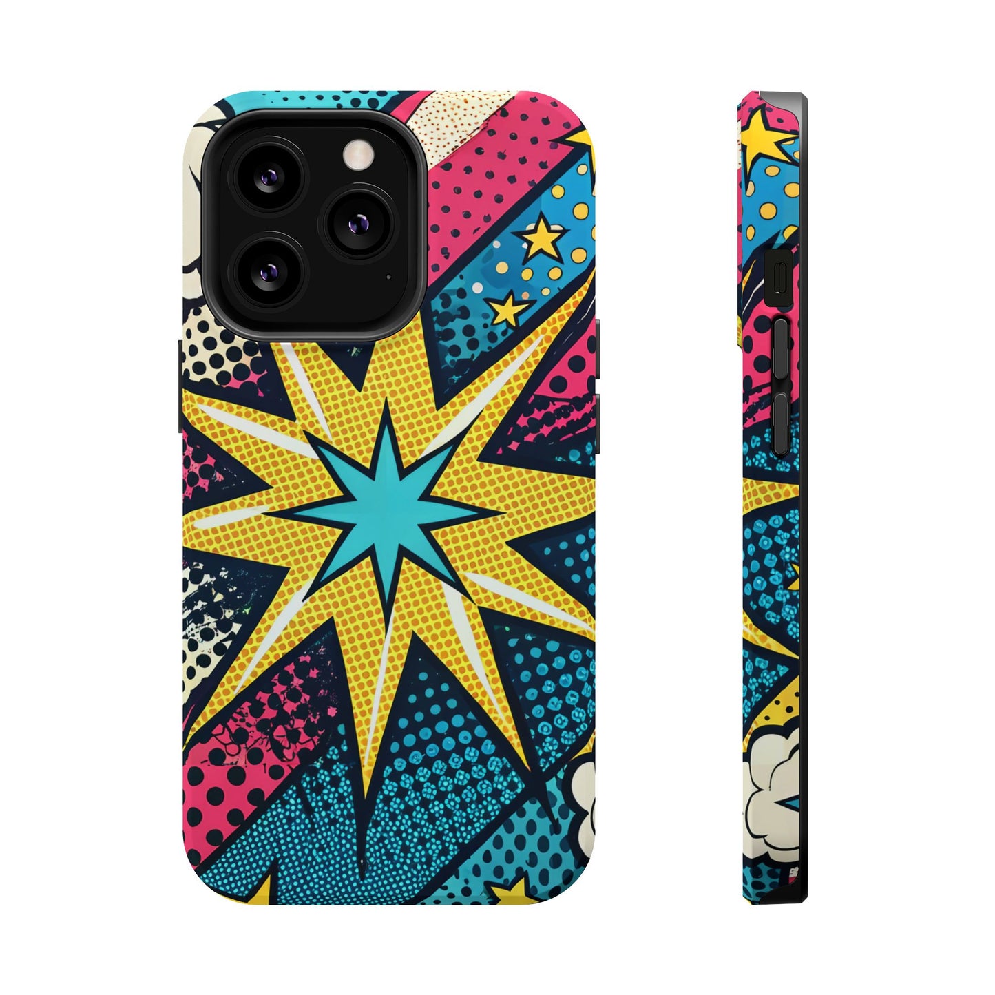 Pop Art Starburst Design iPhone Tough Case