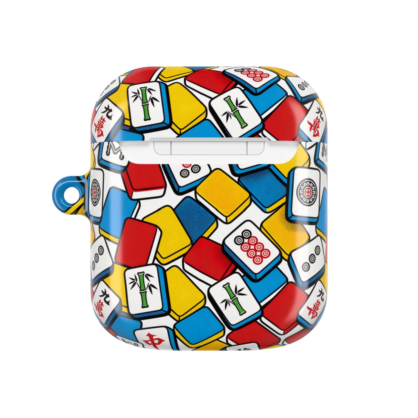 Vibrant Mahjong AirPod Case — Colorful Mahjong Tile Protective Case