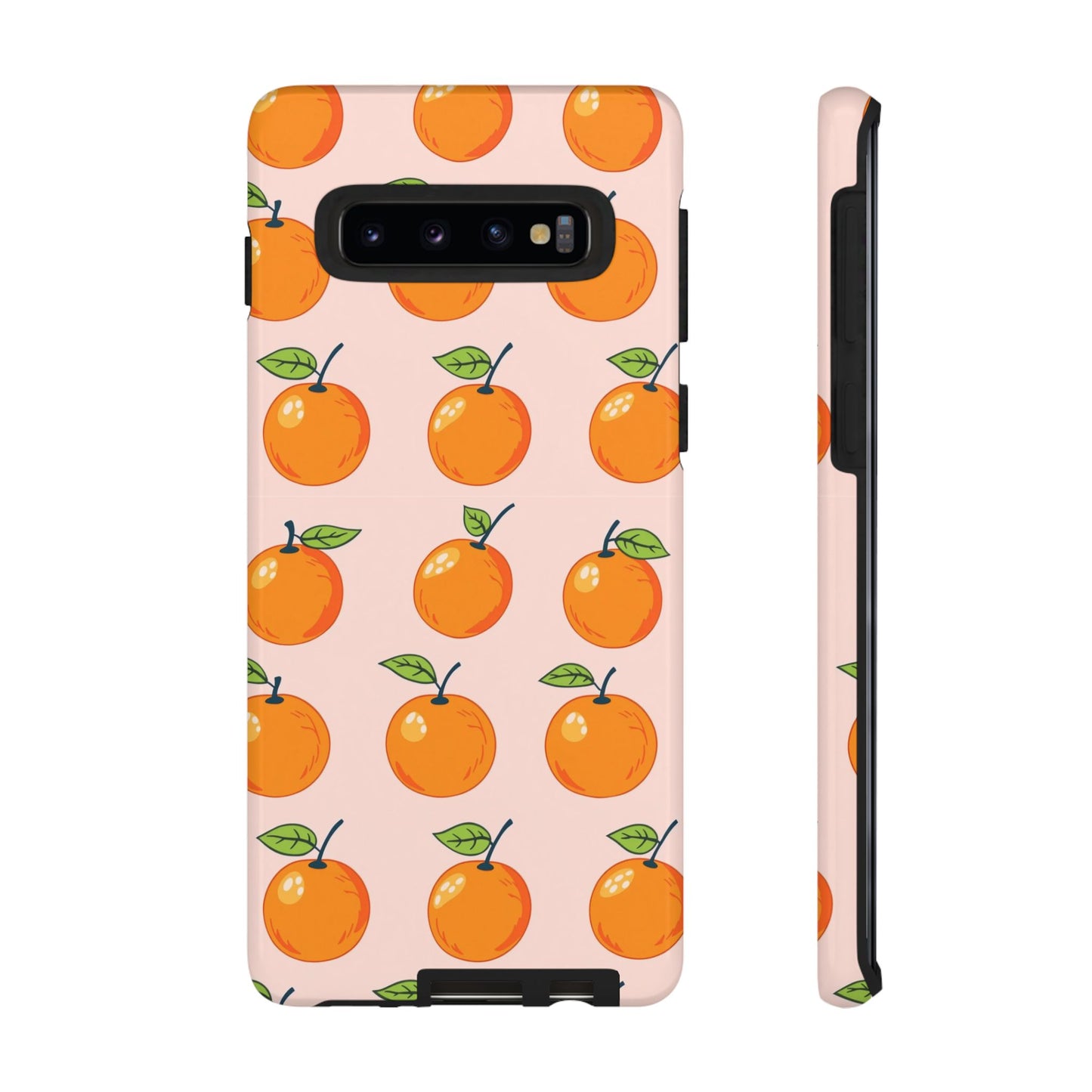 Orange Fruit Design Samsung Tough Phone Case