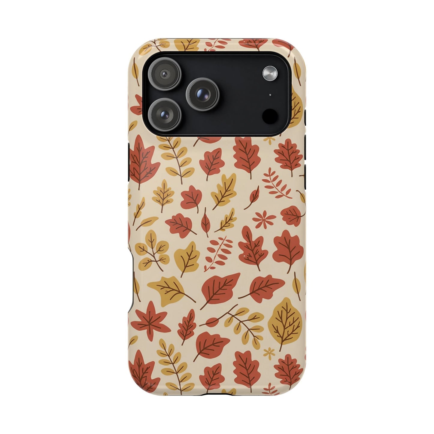 Fall Leaves iPhone case with vibrant autumn leaf design and durable protective build