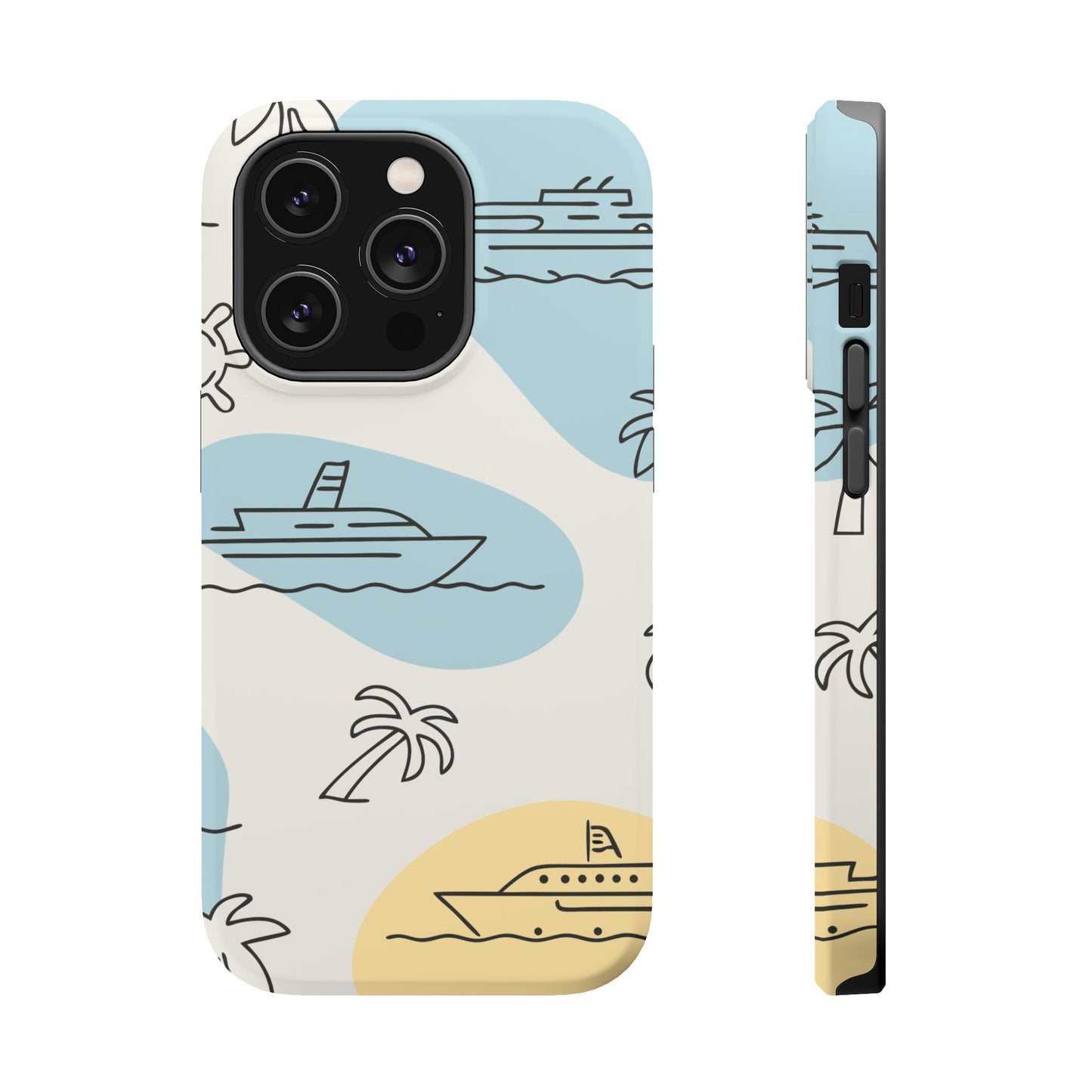 Retro Cruise Vacation iPhone Tough Case