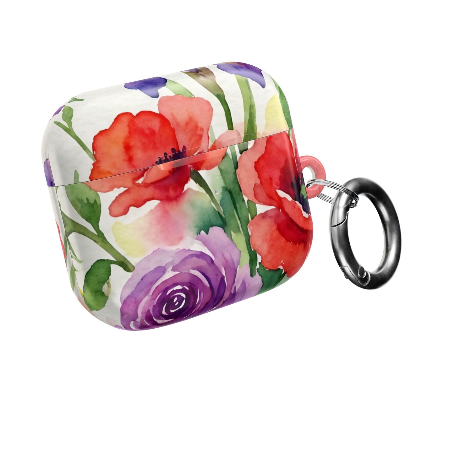 Watercolor Bouquet AirPod Case — Floral Protective Earbud Cover
