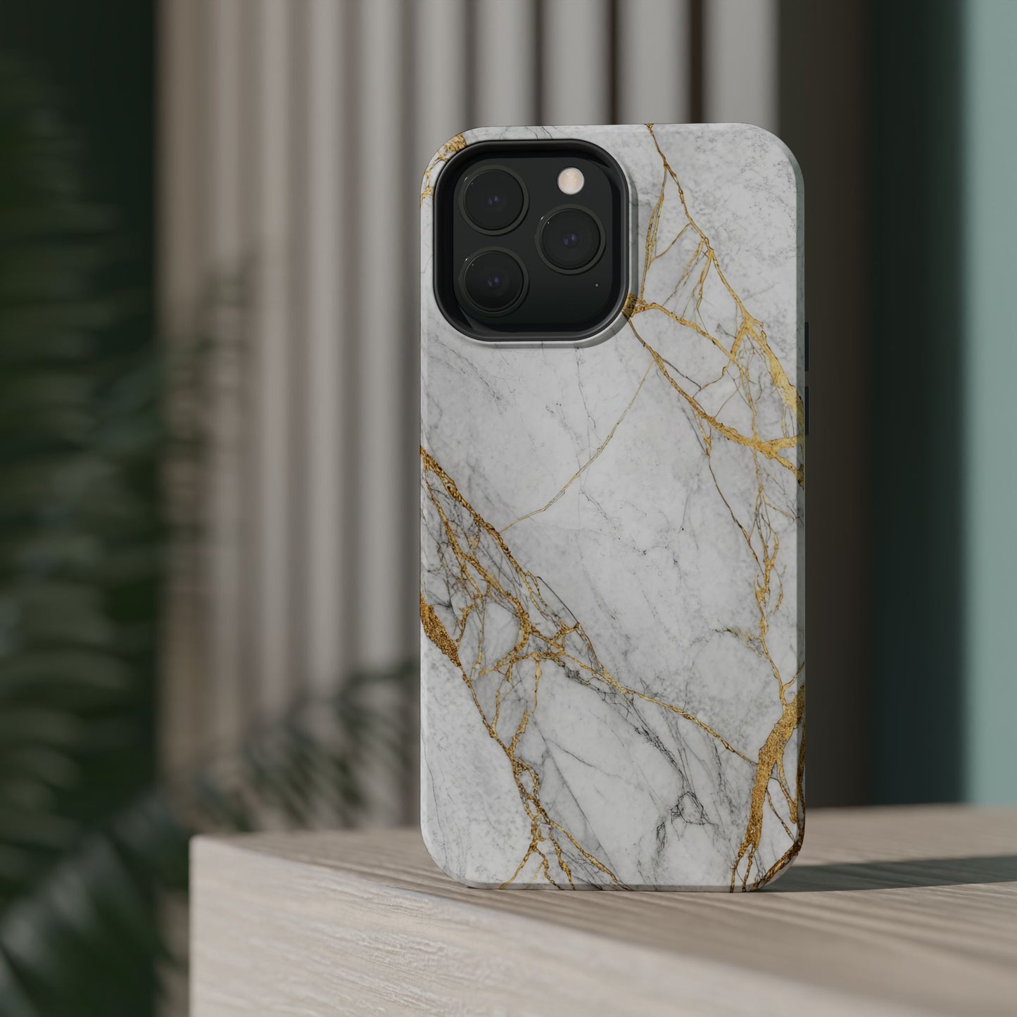 Golden Marble iPhone Tough Case