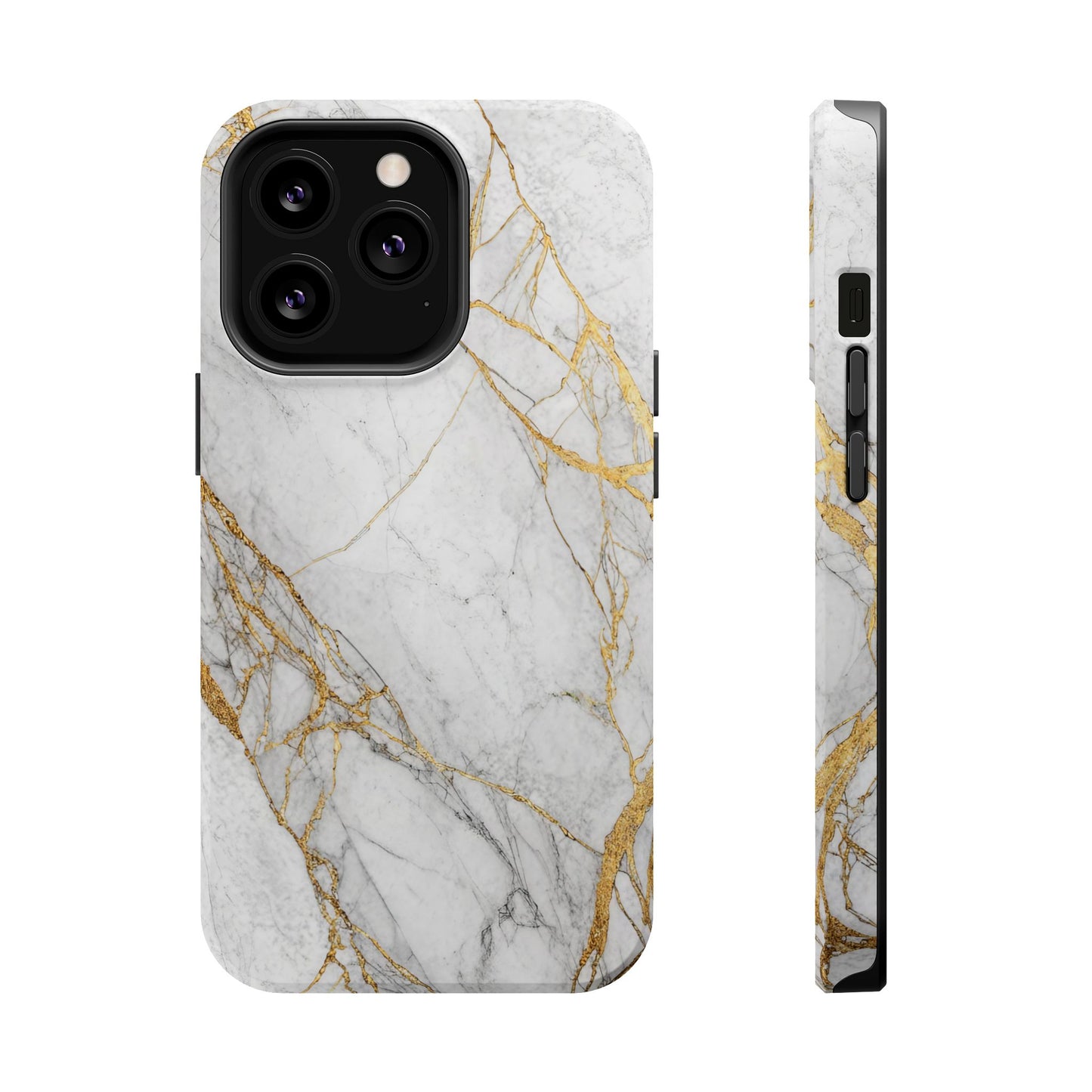 Golden Marble iPhone Tough Case