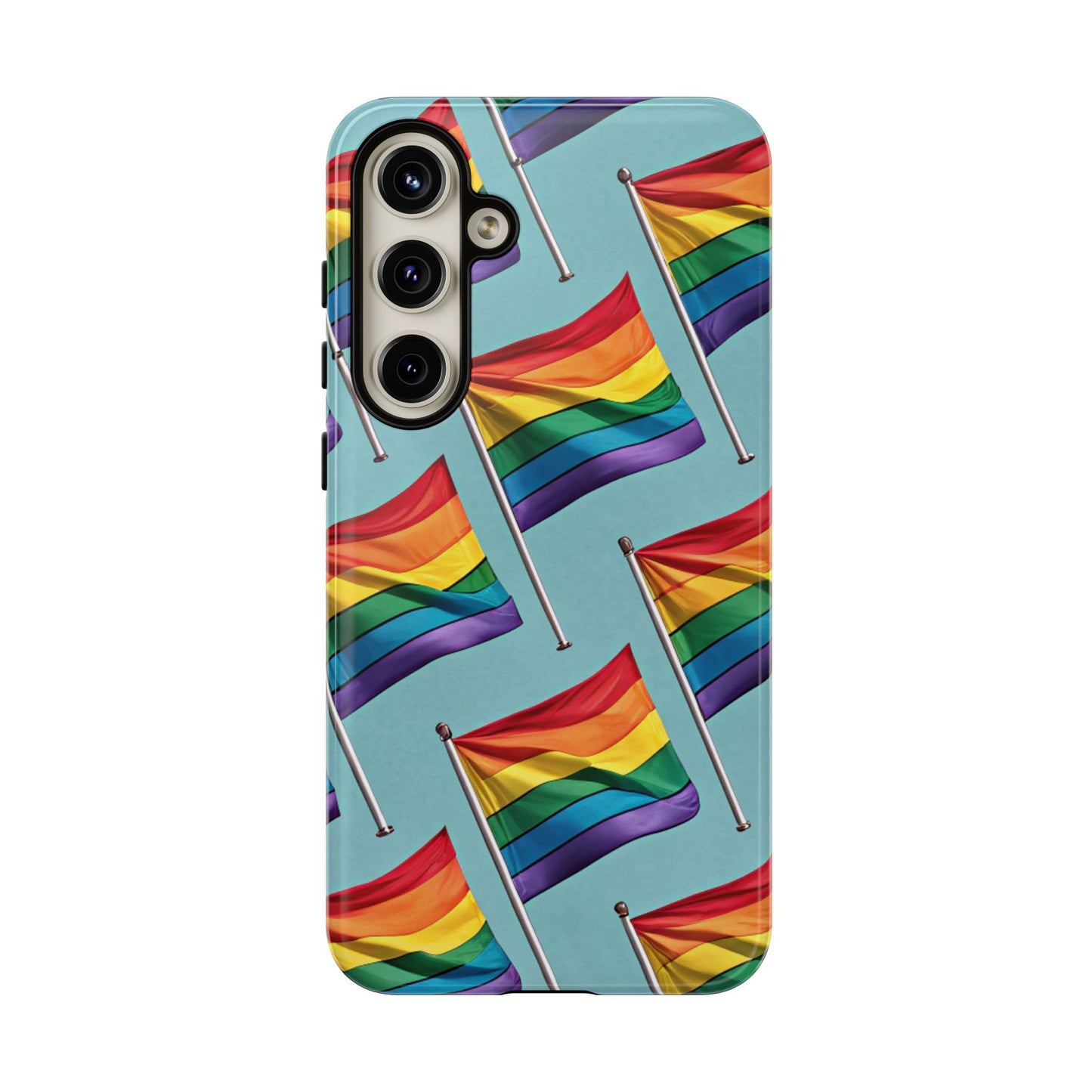 Celebrate Pride Flag Samsung Tough Case