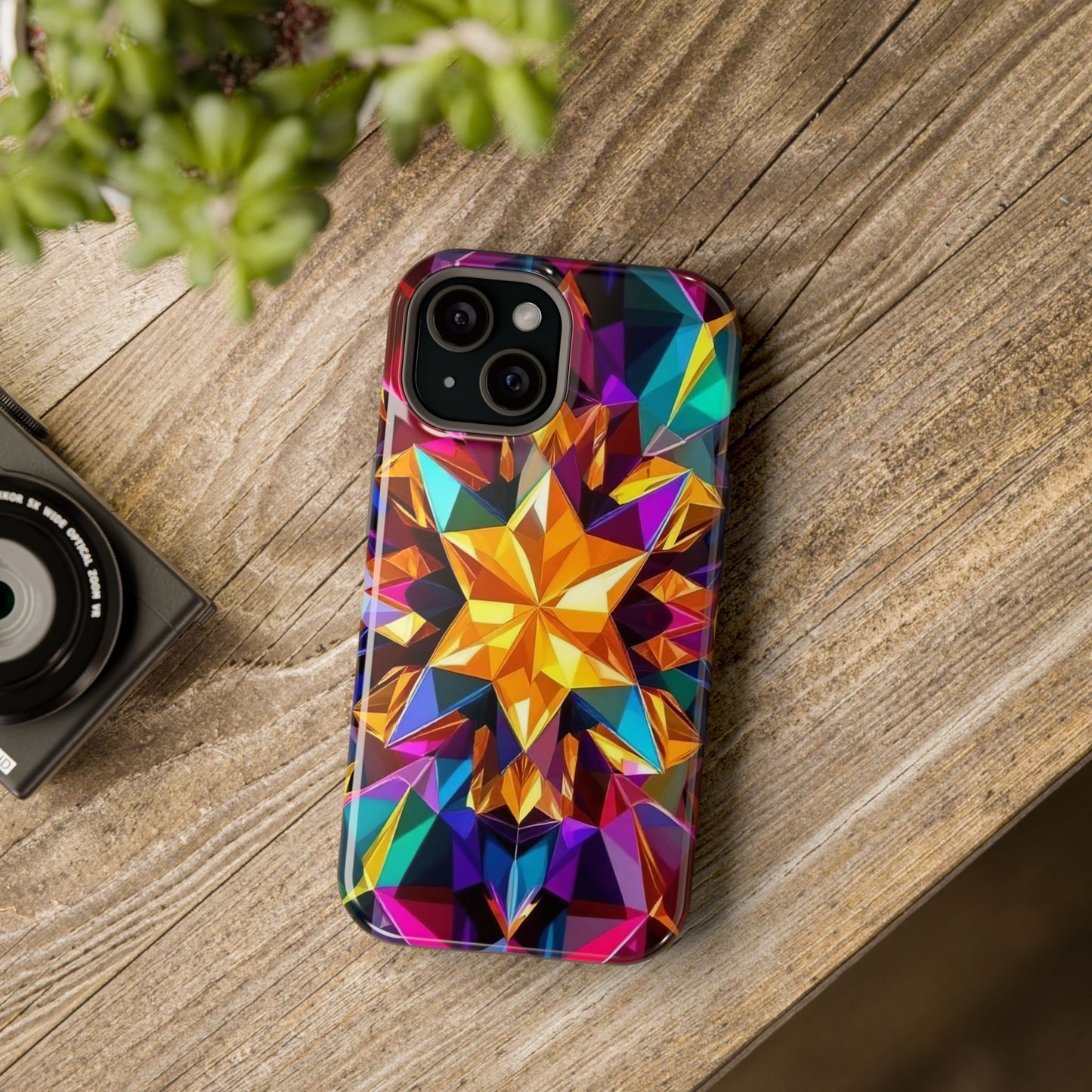 Golden Star iPhone Tough Case