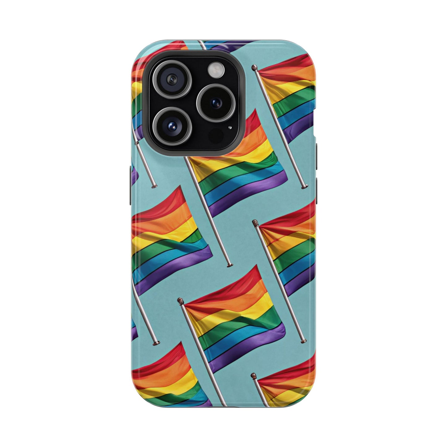 Celebrate Pride Flag iPhone Case