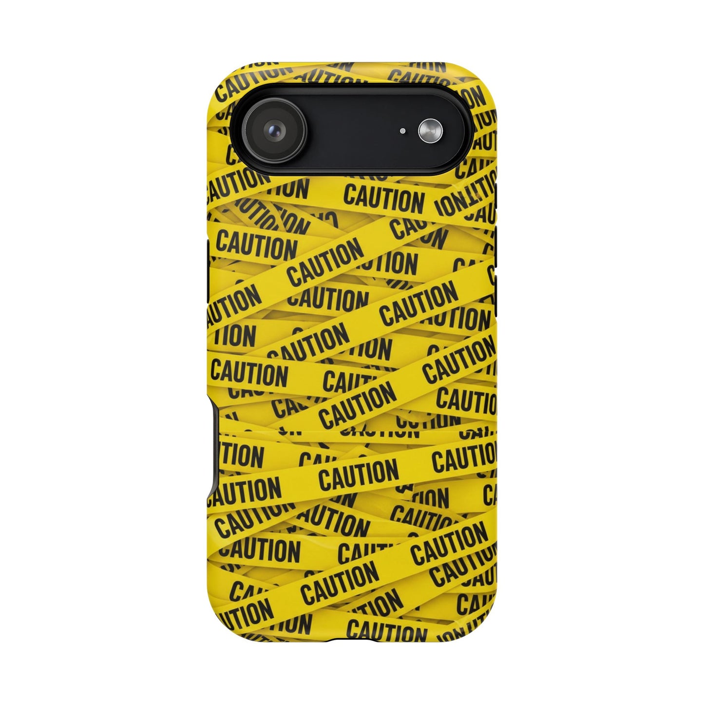 iPhone Tough Case - Caution Tape Design