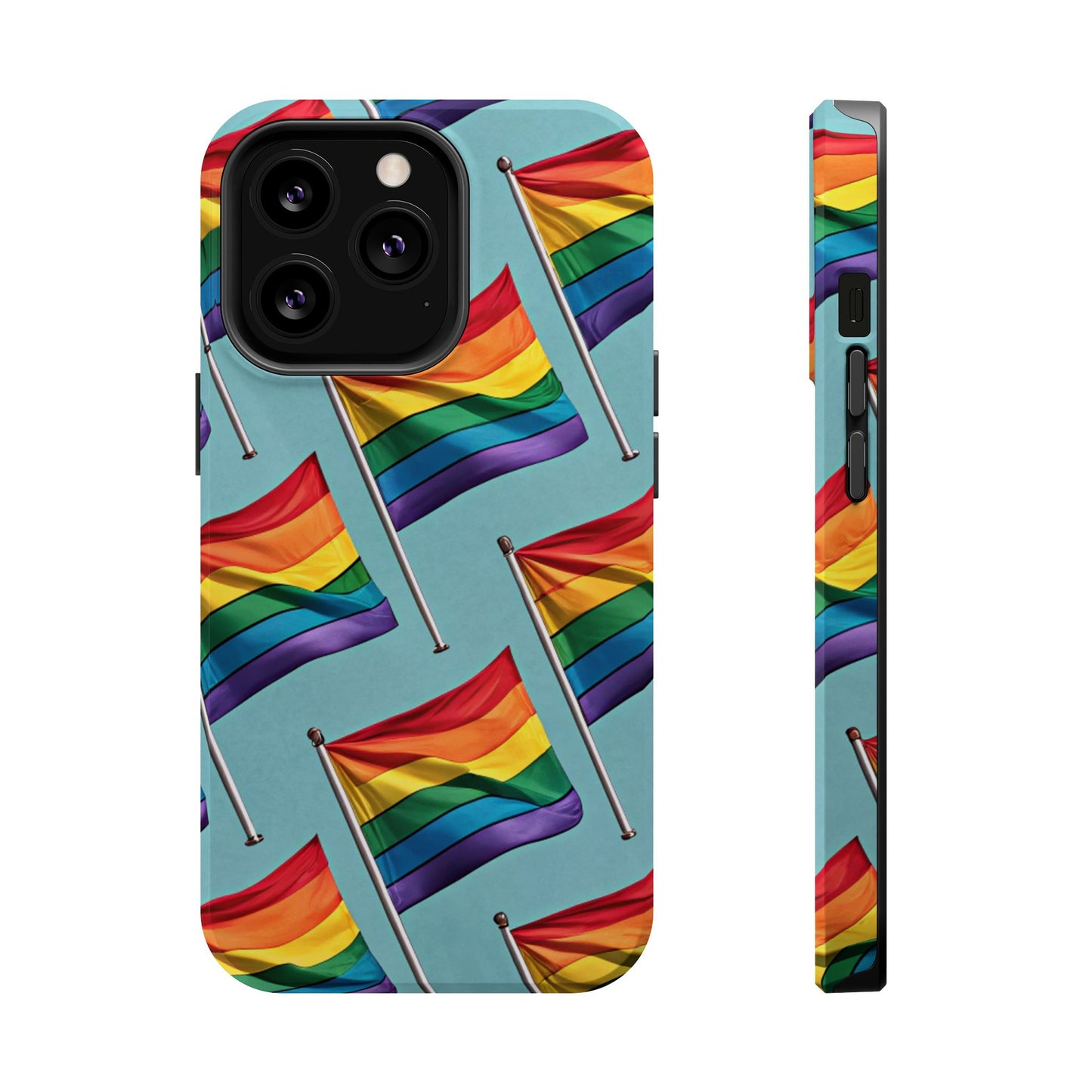 Celebrate Pride Flag iPhone Case