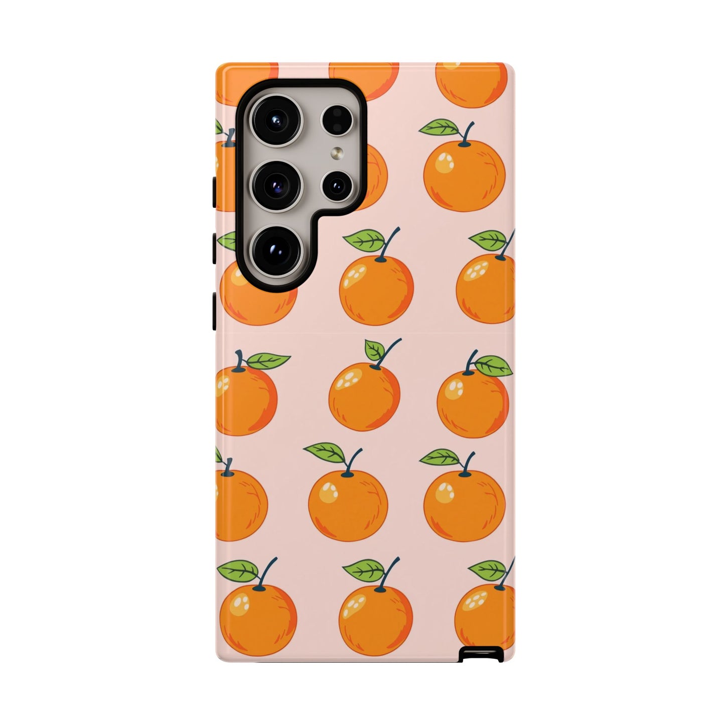 Orange Fruit Design Samsung Tough Phone Case