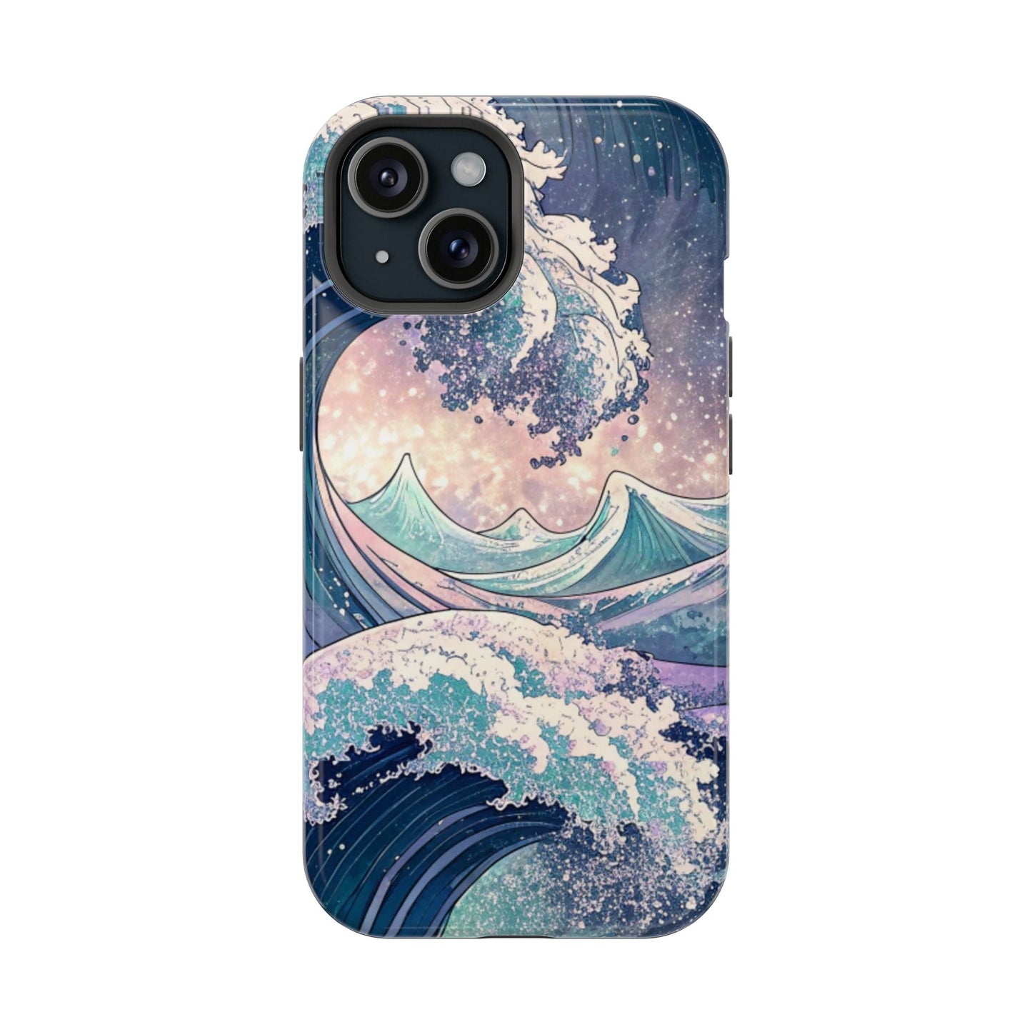 Crashing Waves Design iPhone Case – Coastal Ocean Phone Cover
