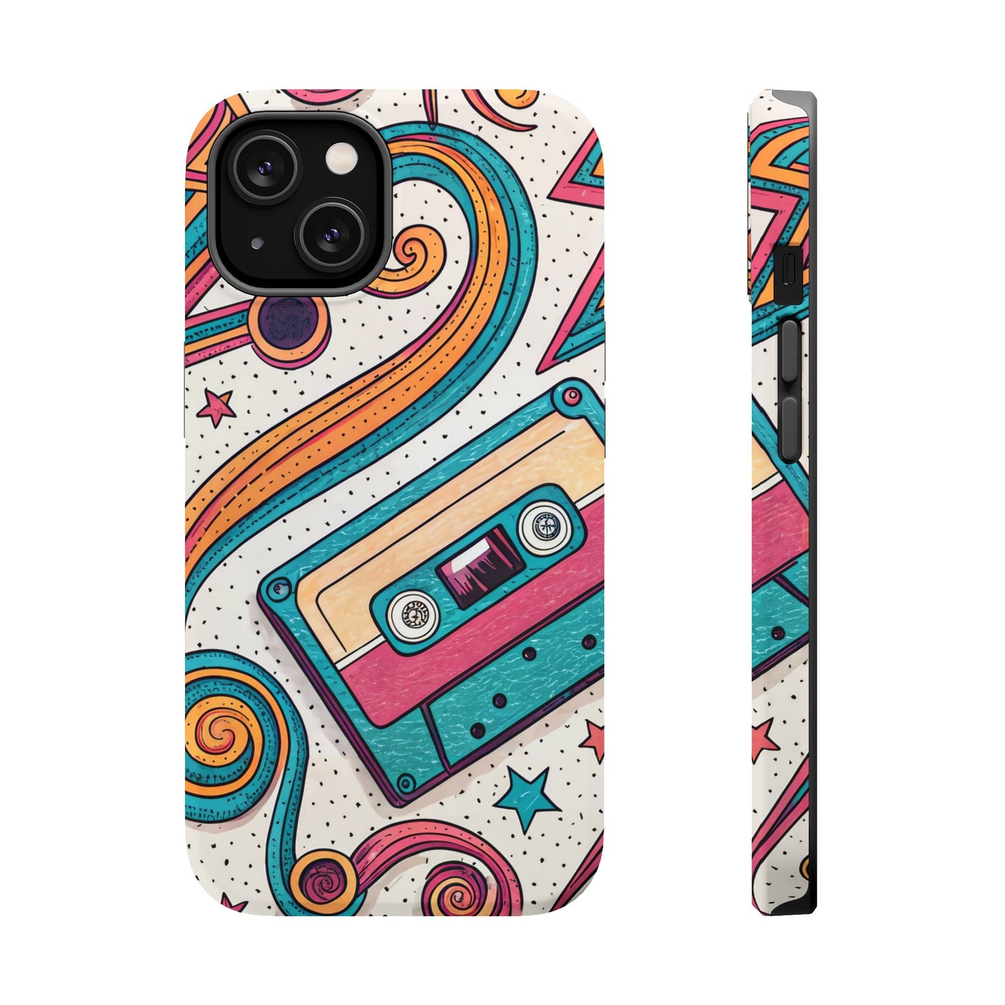 Retro Cassette Design iPhone Tough Case