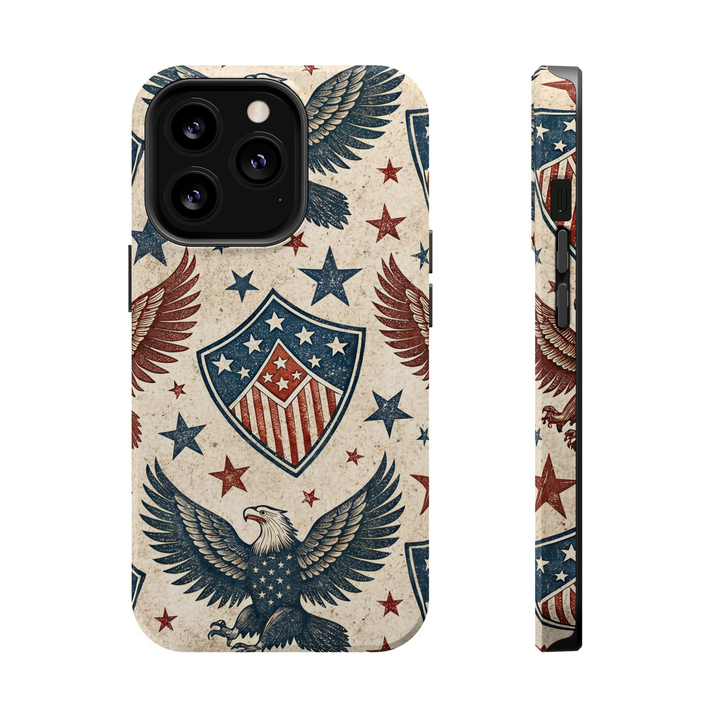 Vintage American Pride iPhone Tough Case