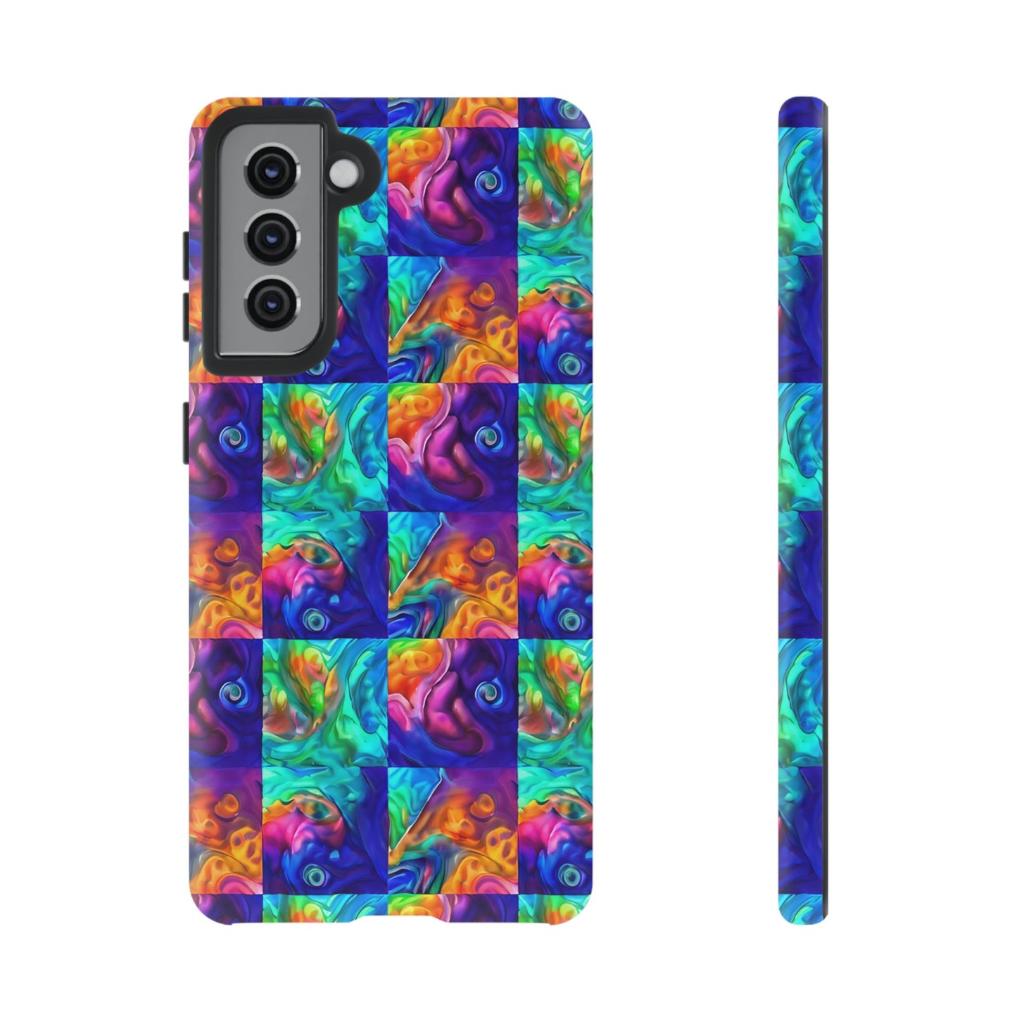 Abalone Swirl Samsung Phone Case — Glowing Shell Design
