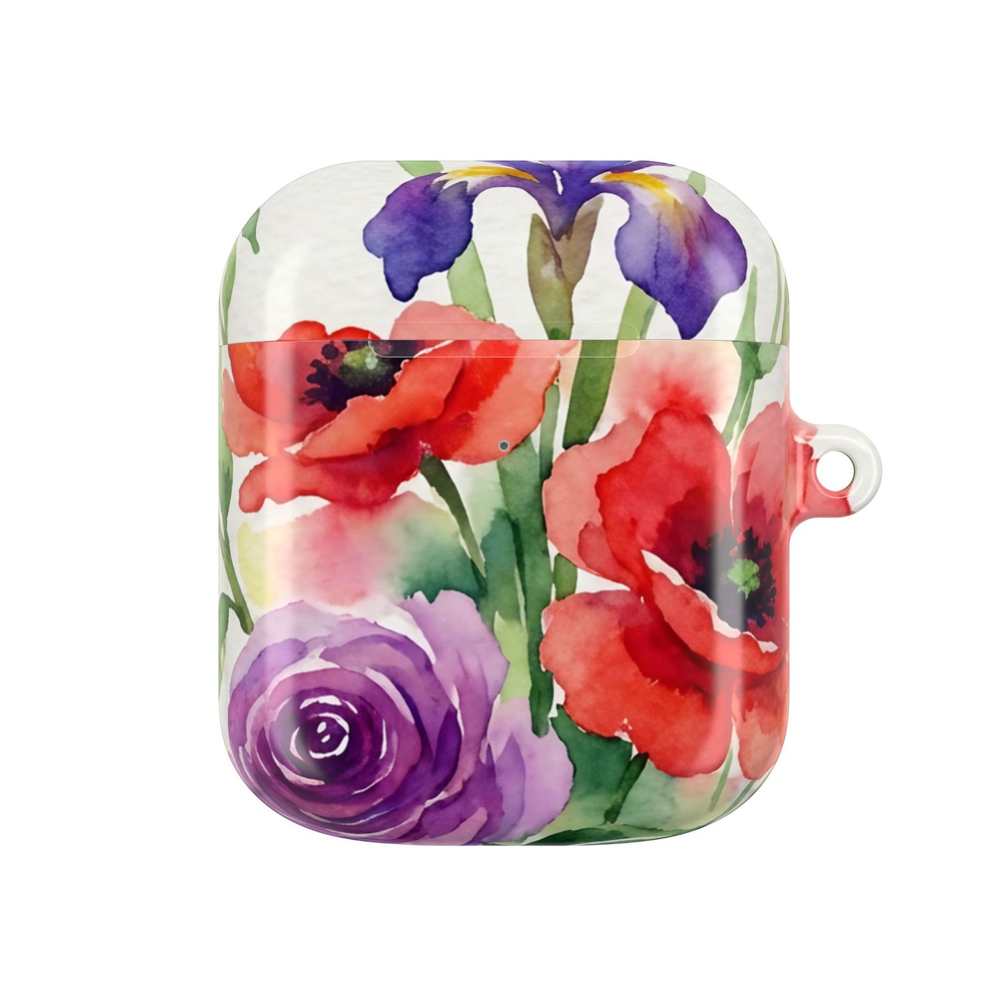 Watercolor Bouquet AirPod Case — Floral Protective Earbud Cover