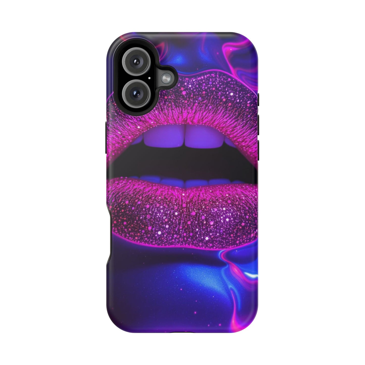 Purple Kiss Design iPhone Tough Case