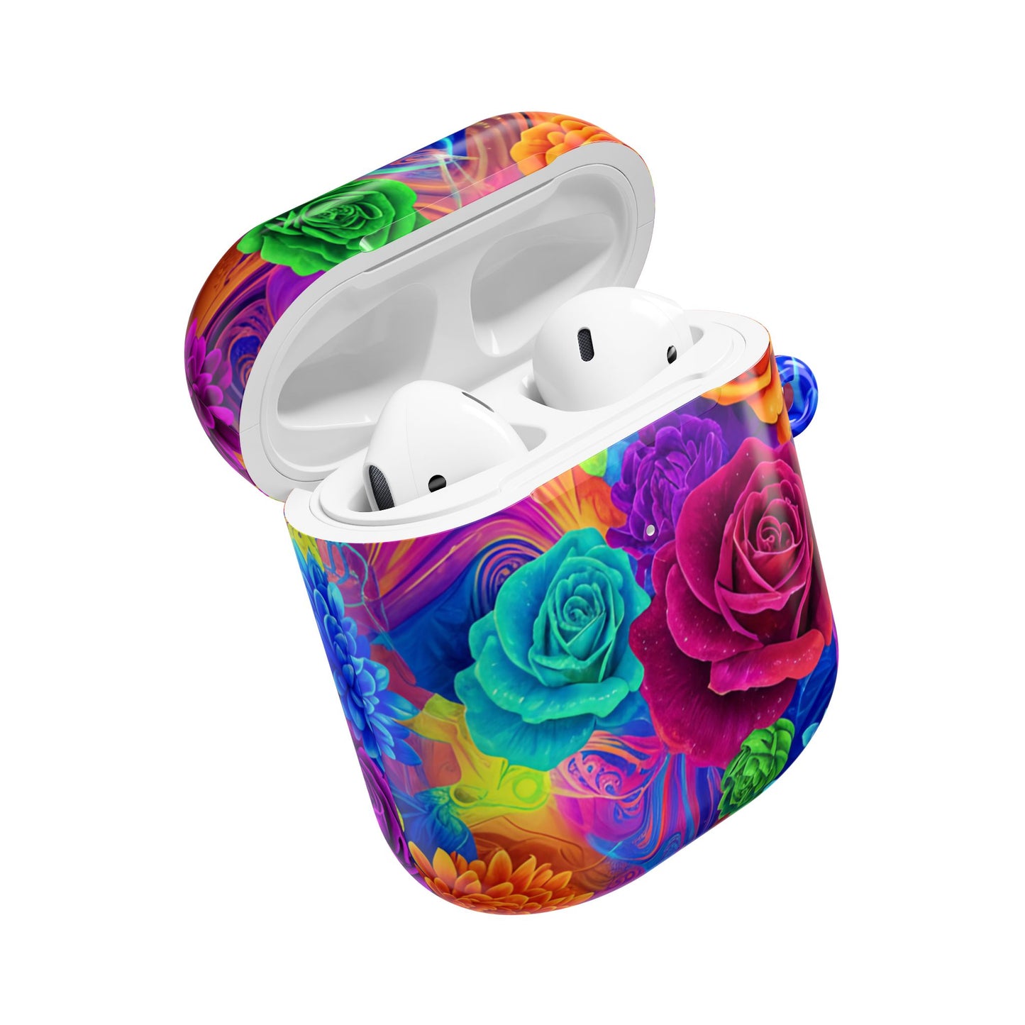 Vibrant Floral AirPods Case – Bright, Protective & Stylish Cover