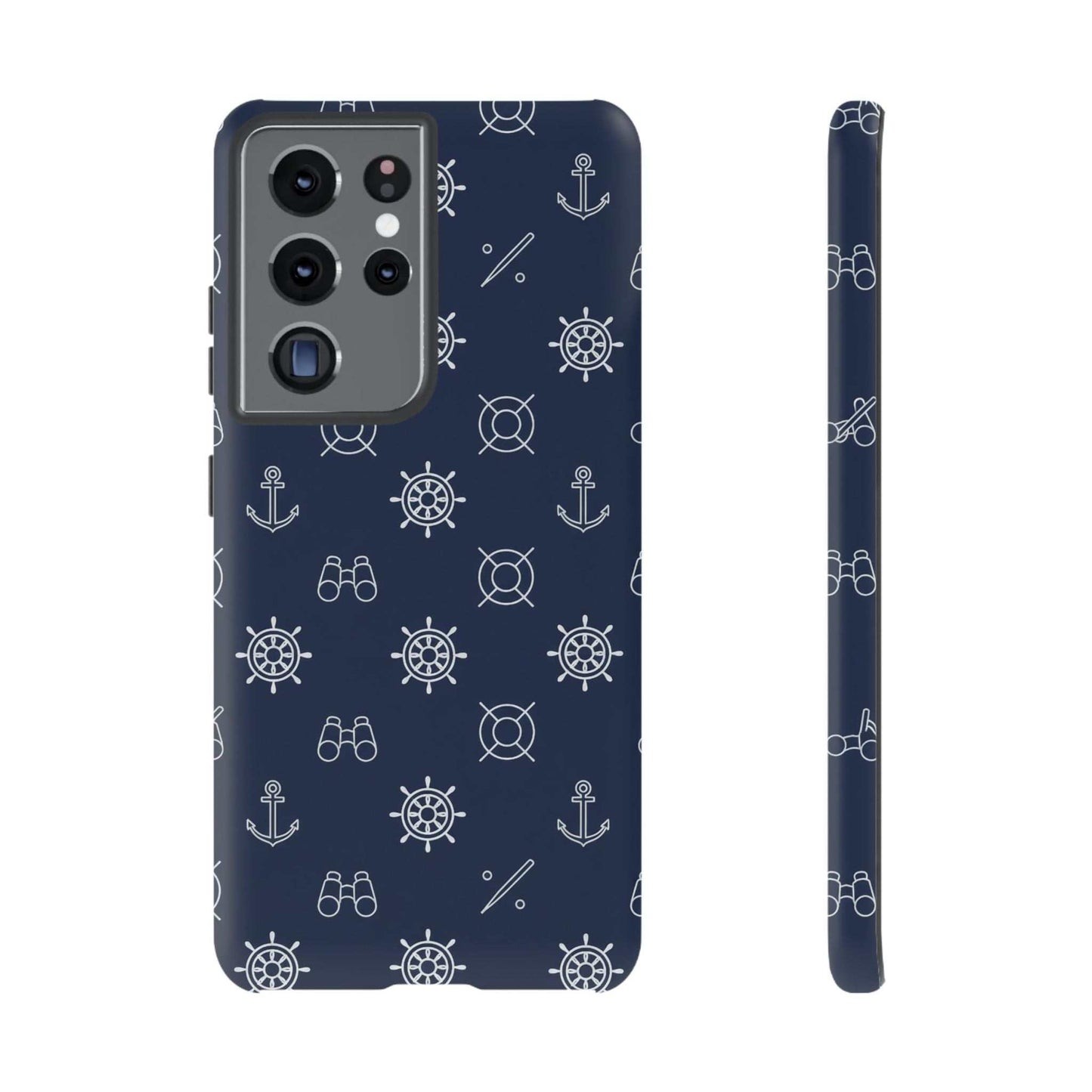 Minimalist Nautical Samsung Phone Case — Tough Case Protective Cover