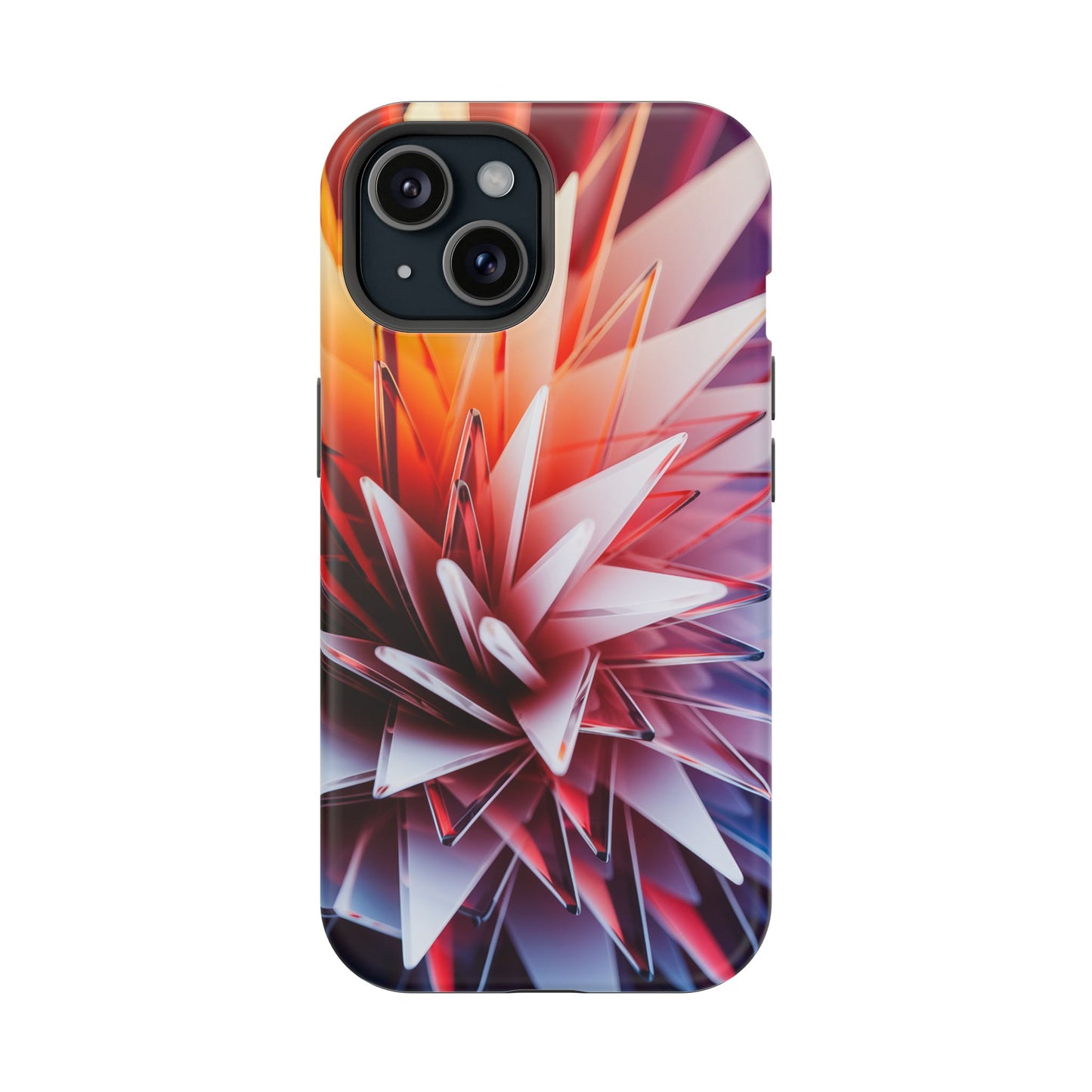 Glass Flower Inspired iPhone Tough Case