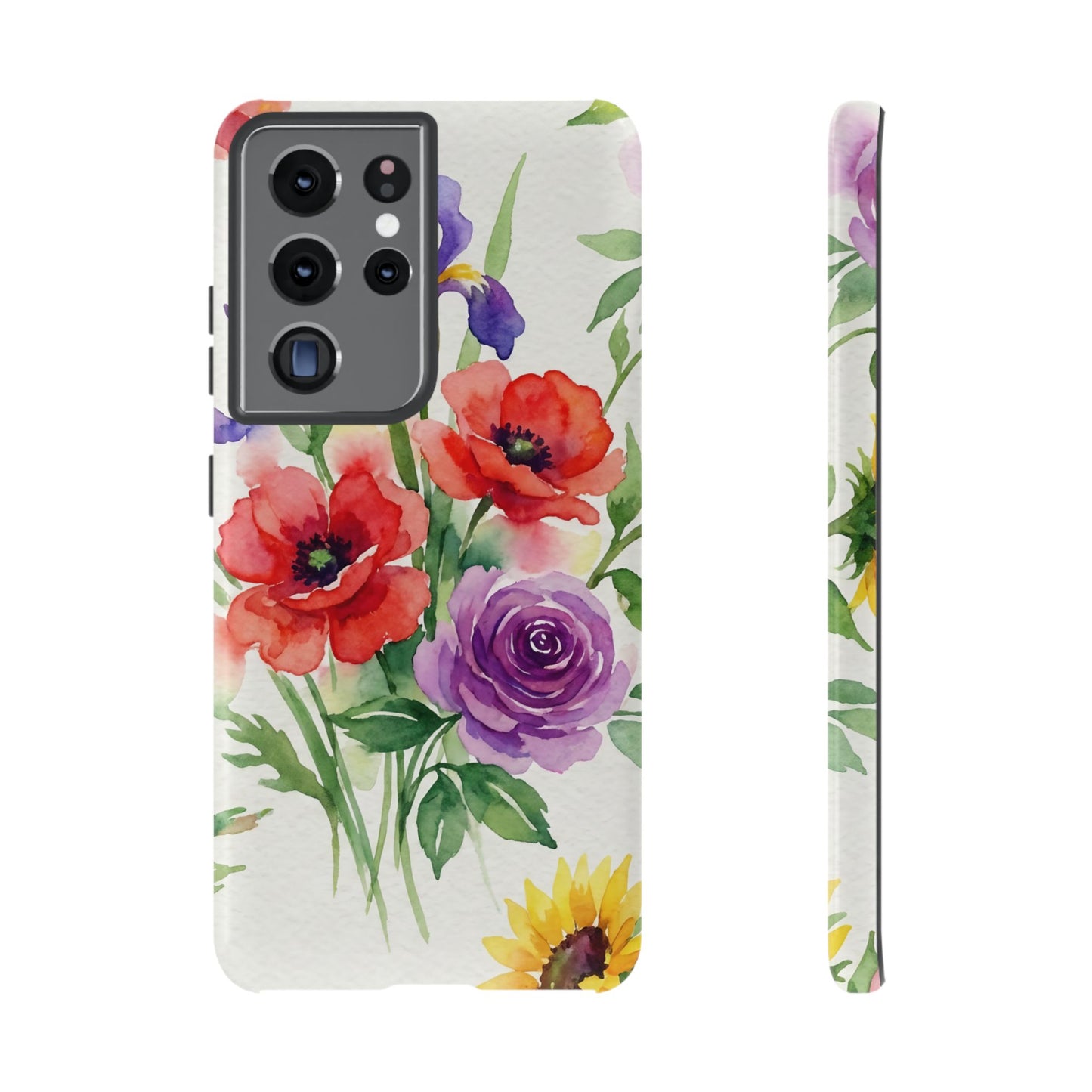 Watercolor Bouquet Samsung Phone Case — Tough Cases