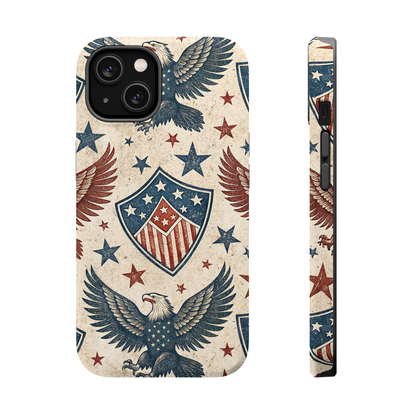 Vintage American Pride iPhone Tough Case