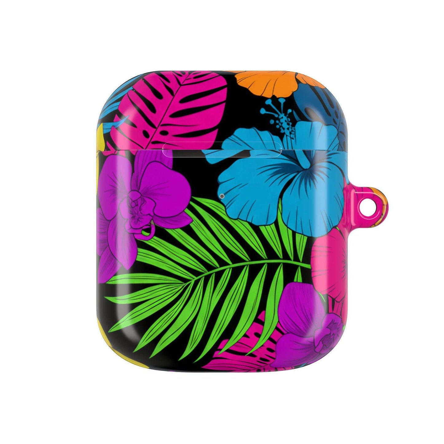Modern Tropical Floral AirPod Case