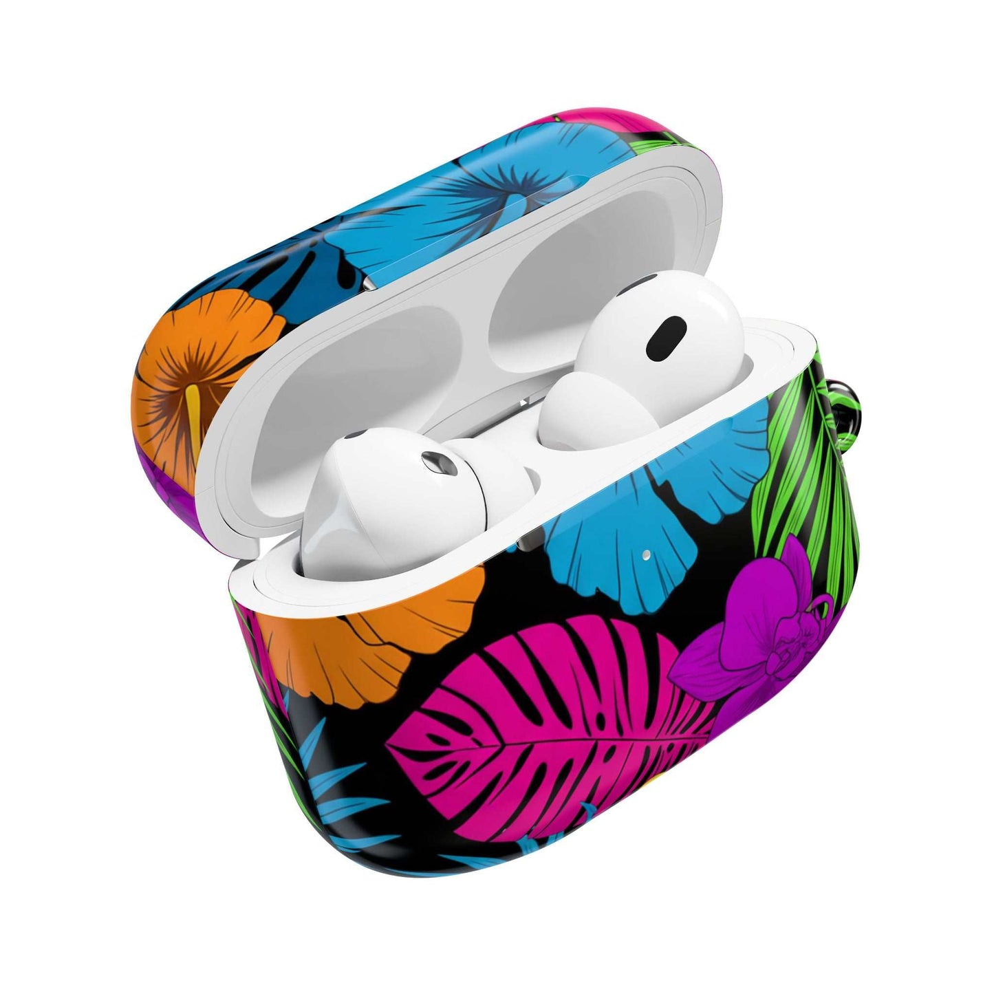Modern Tropical Floral AirPod Case