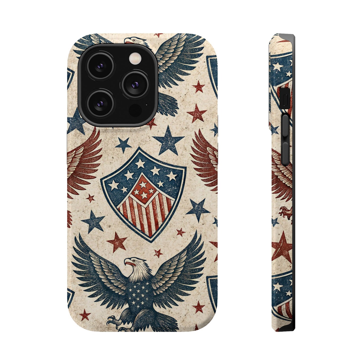 Vintage American Pride iPhone Tough Case