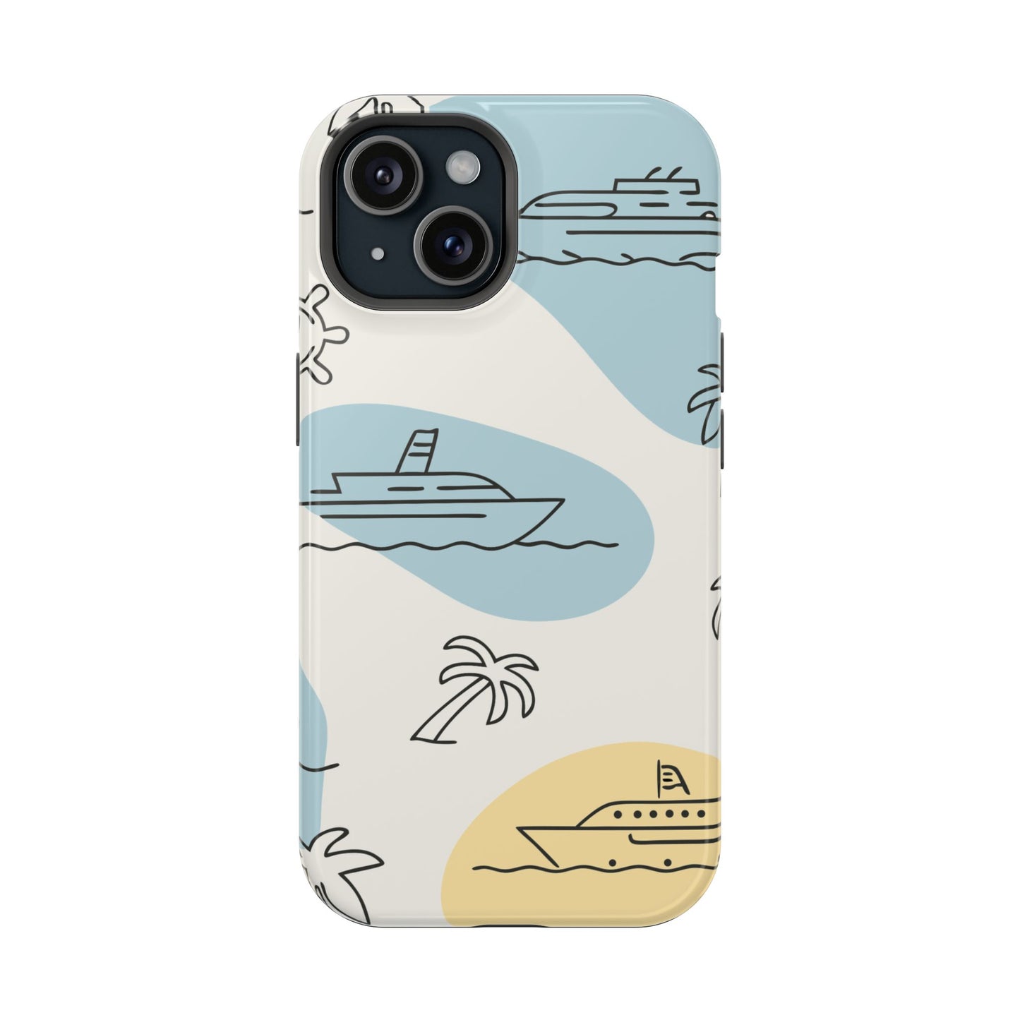 Retro Cruise Vacation iPhone Tough Case