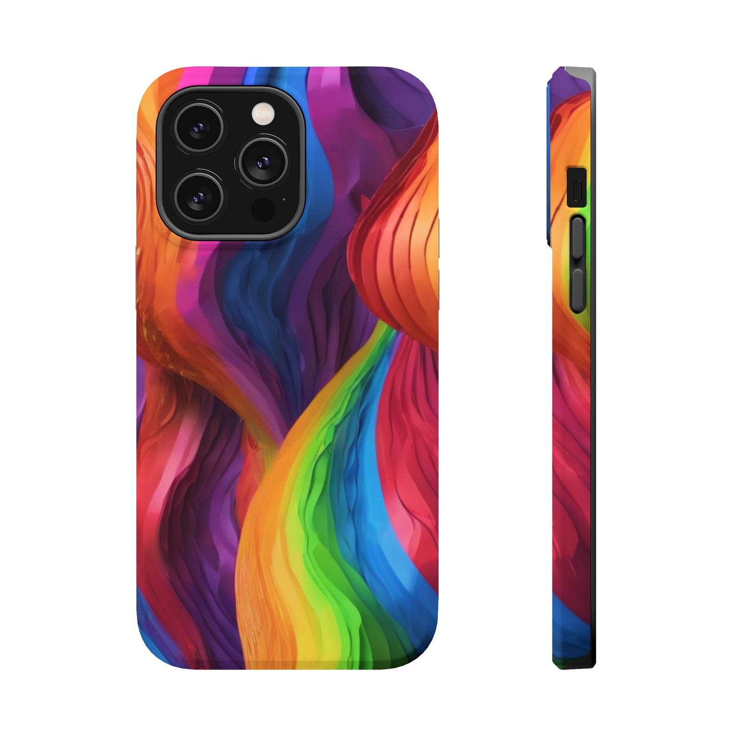 Rainbow Waterfall iPhone Tough Case