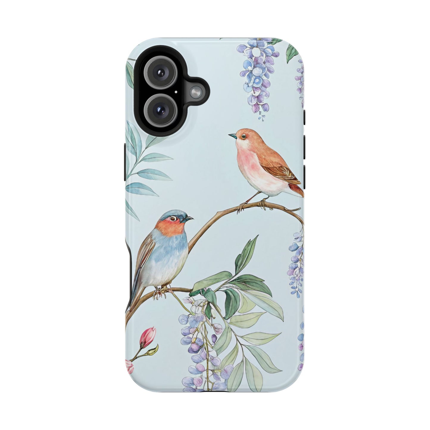 iPhone Tough Case - Spring Bird Design