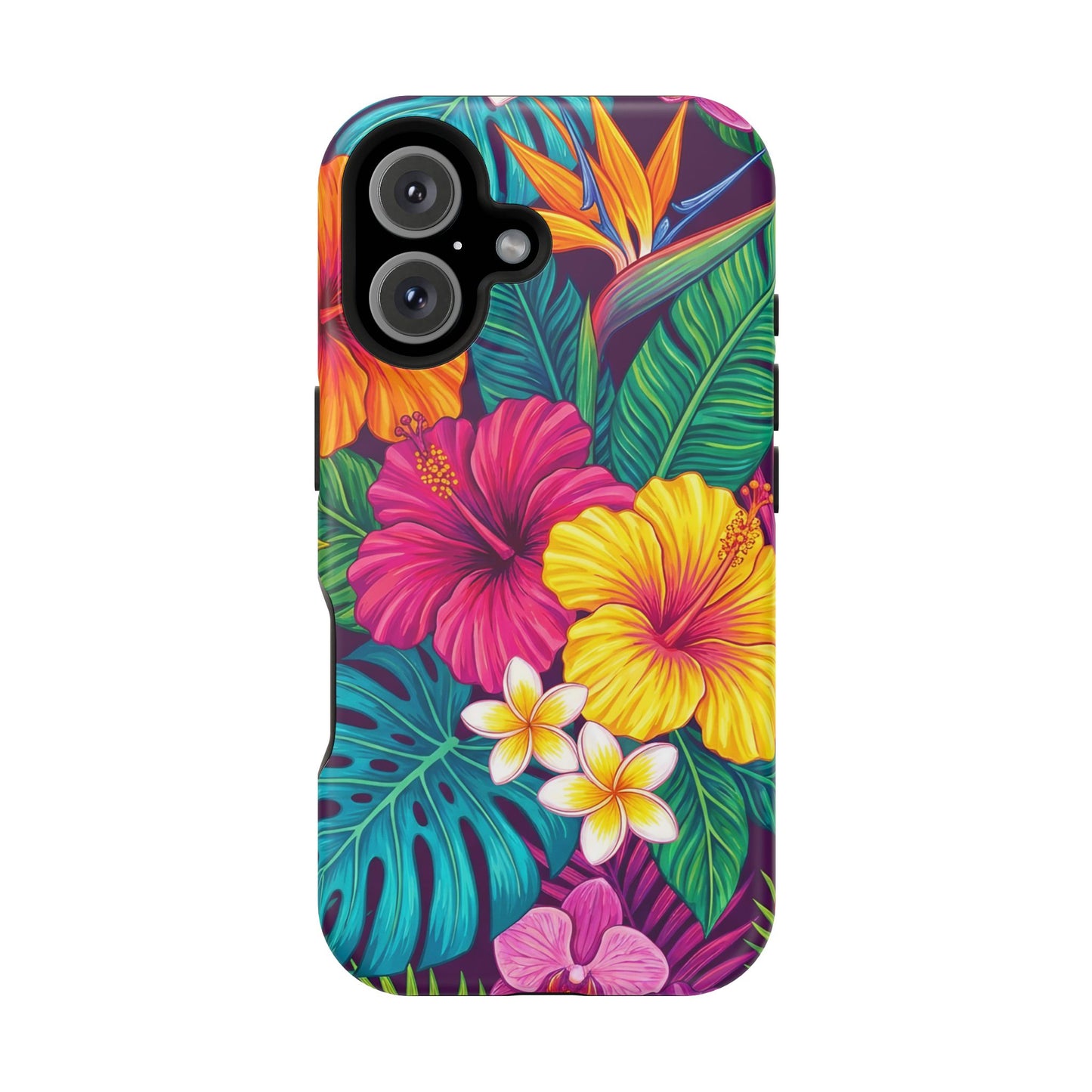 Vibrant Tropical iPhone Tough Case — Magnetic Impact-Resistant