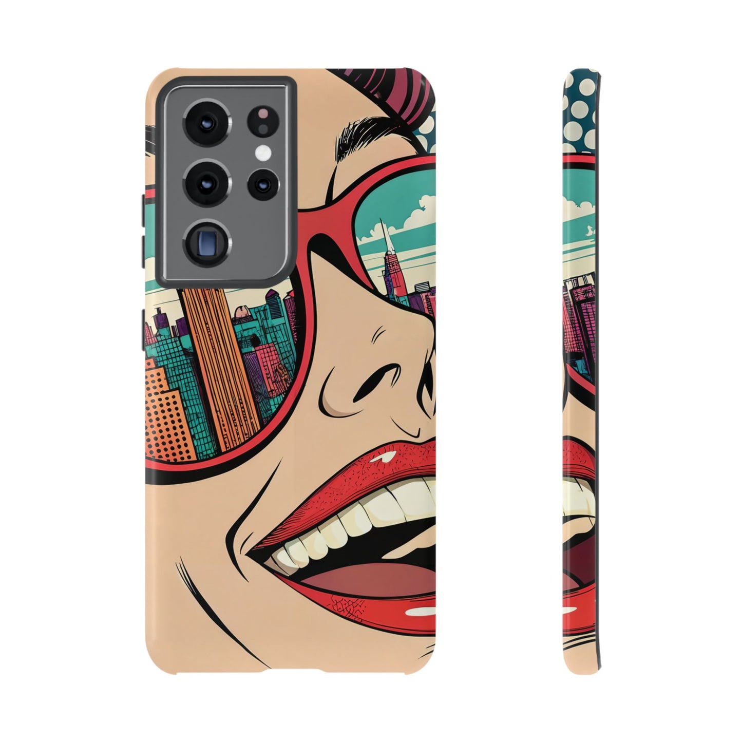 City View Pop Art Samsung Phone Case