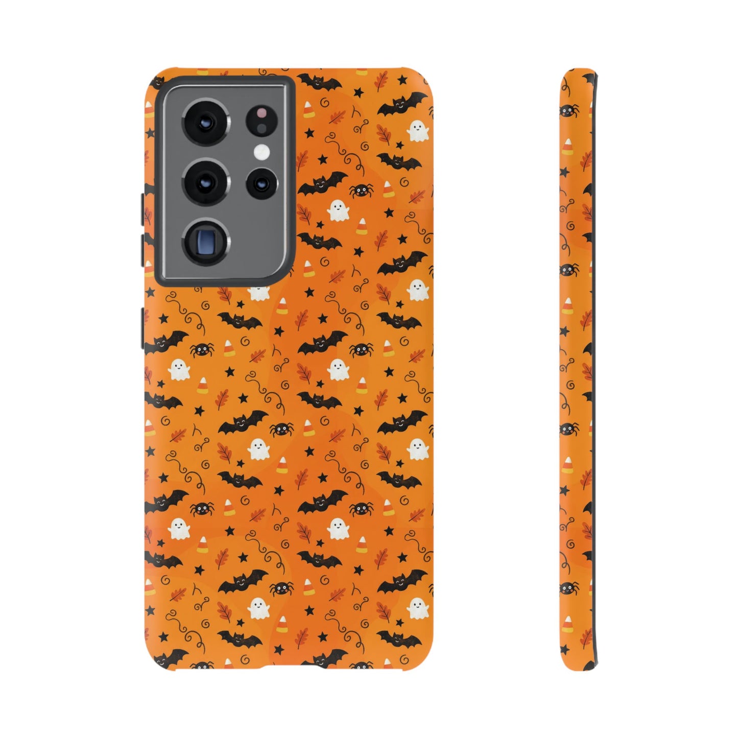 Boo-tiful Halloween Bat & Ghost Tough Phone Case