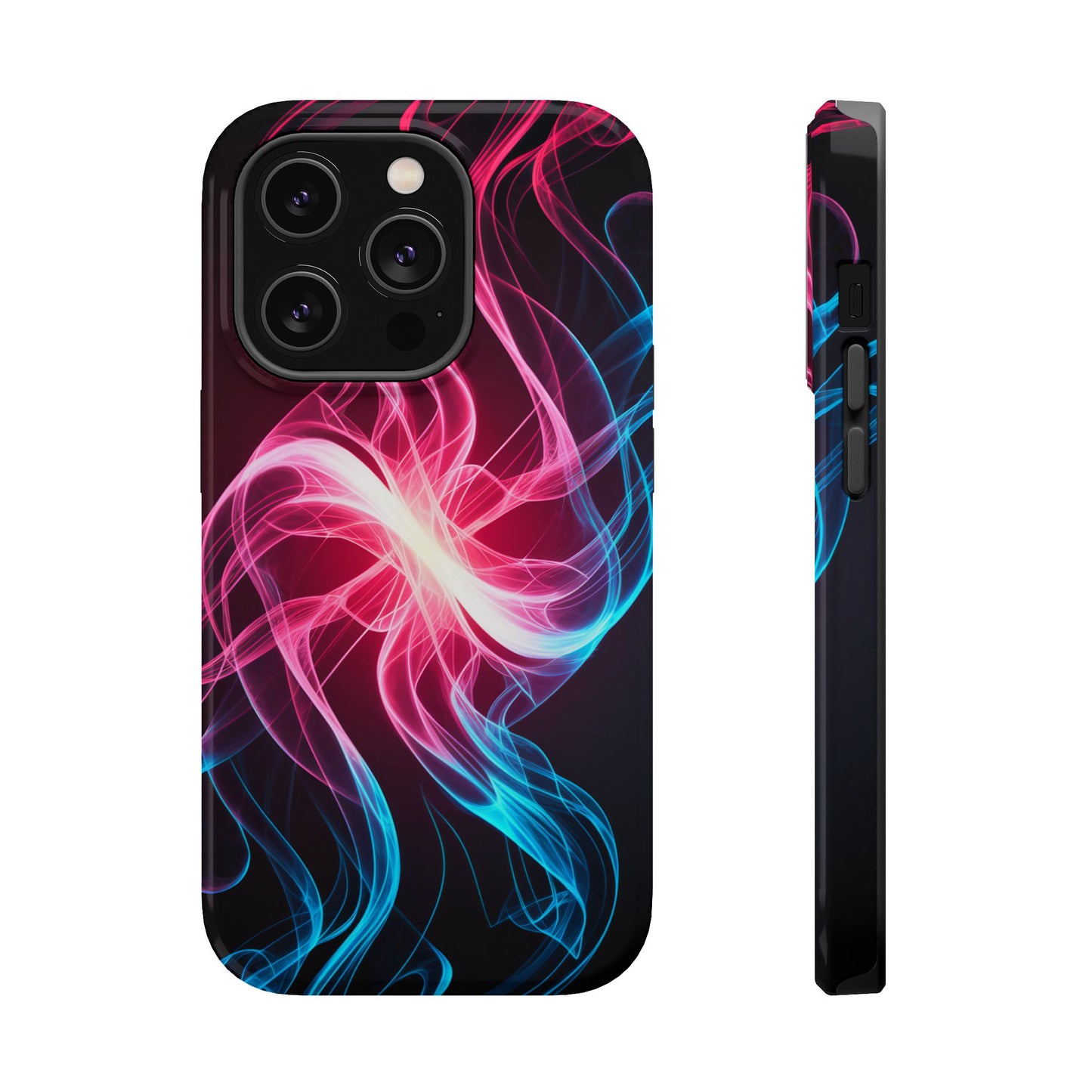 Red White and Blue Swirl Design iPhone Tough Case