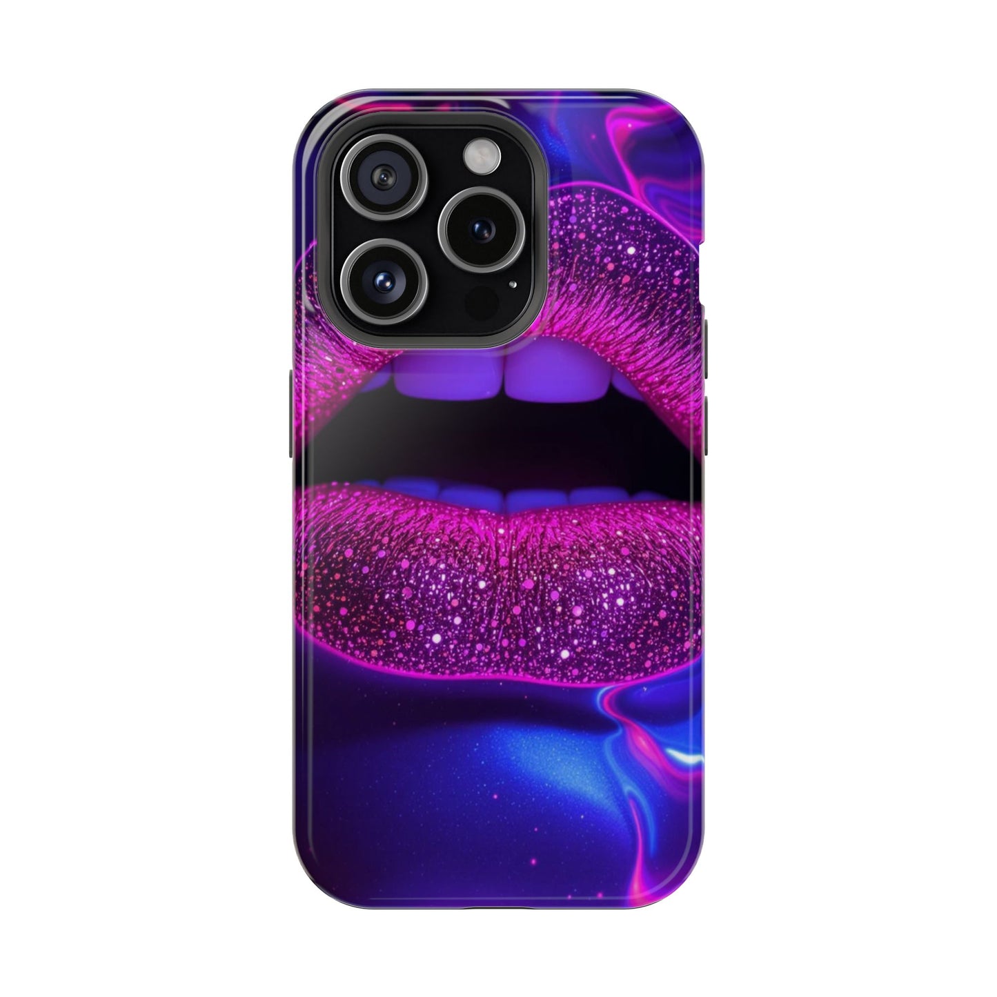 Purple Kiss Design iPhone Tough Case