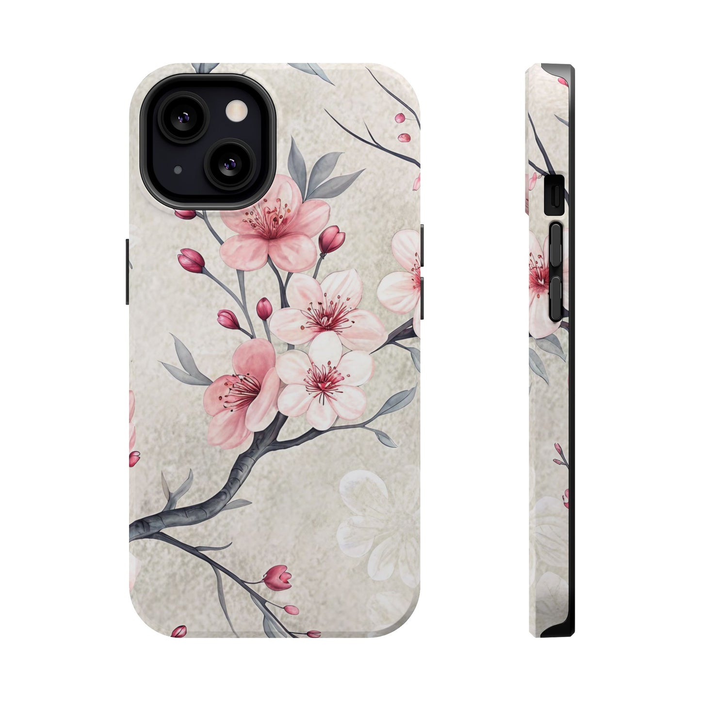 Japanese Cherry Blossom Magnetic iPhone Tough Cases