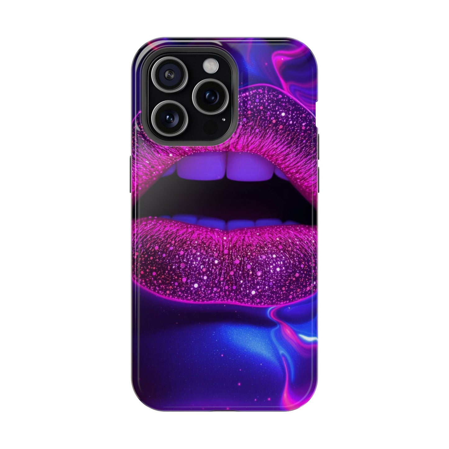 Purple Kiss Design iPhone Tough Case