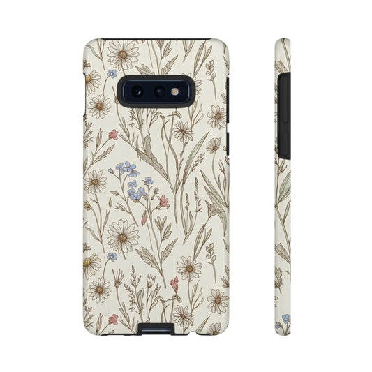 Spring Meadow Samsung Phone Case — Floral Tough Phone Case