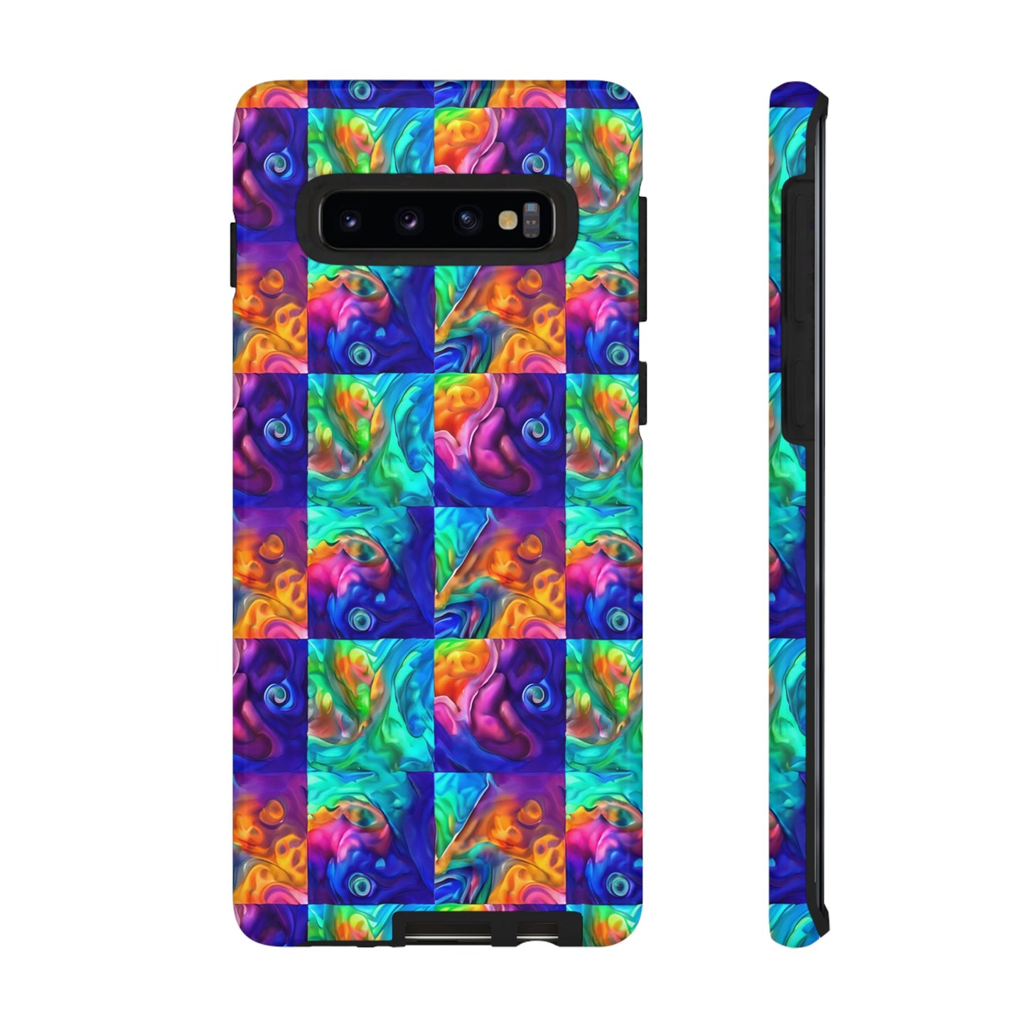 Abalone Swirl Samsung Phone Case — Glowing Shell Design