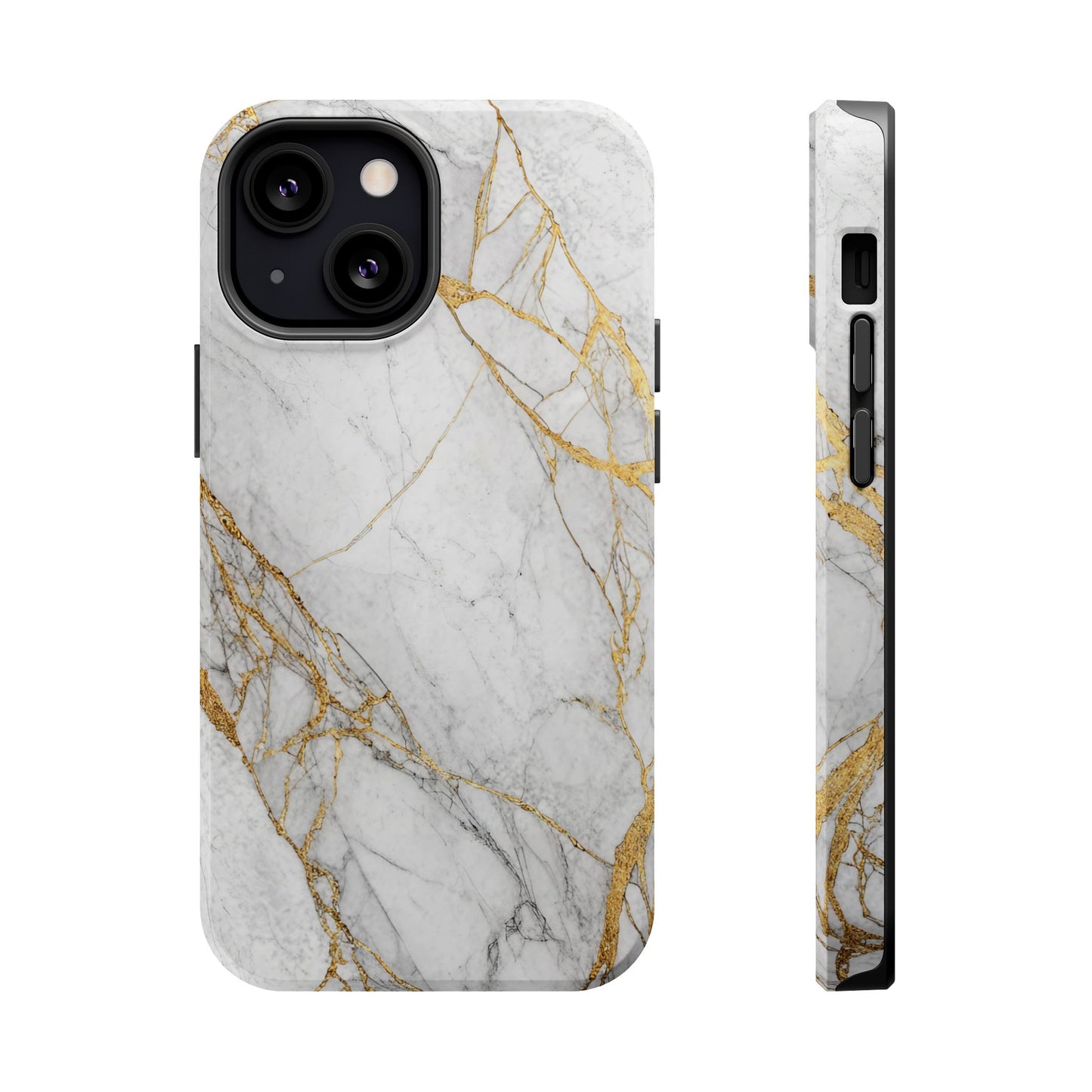 Golden Marble iPhone Tough Case