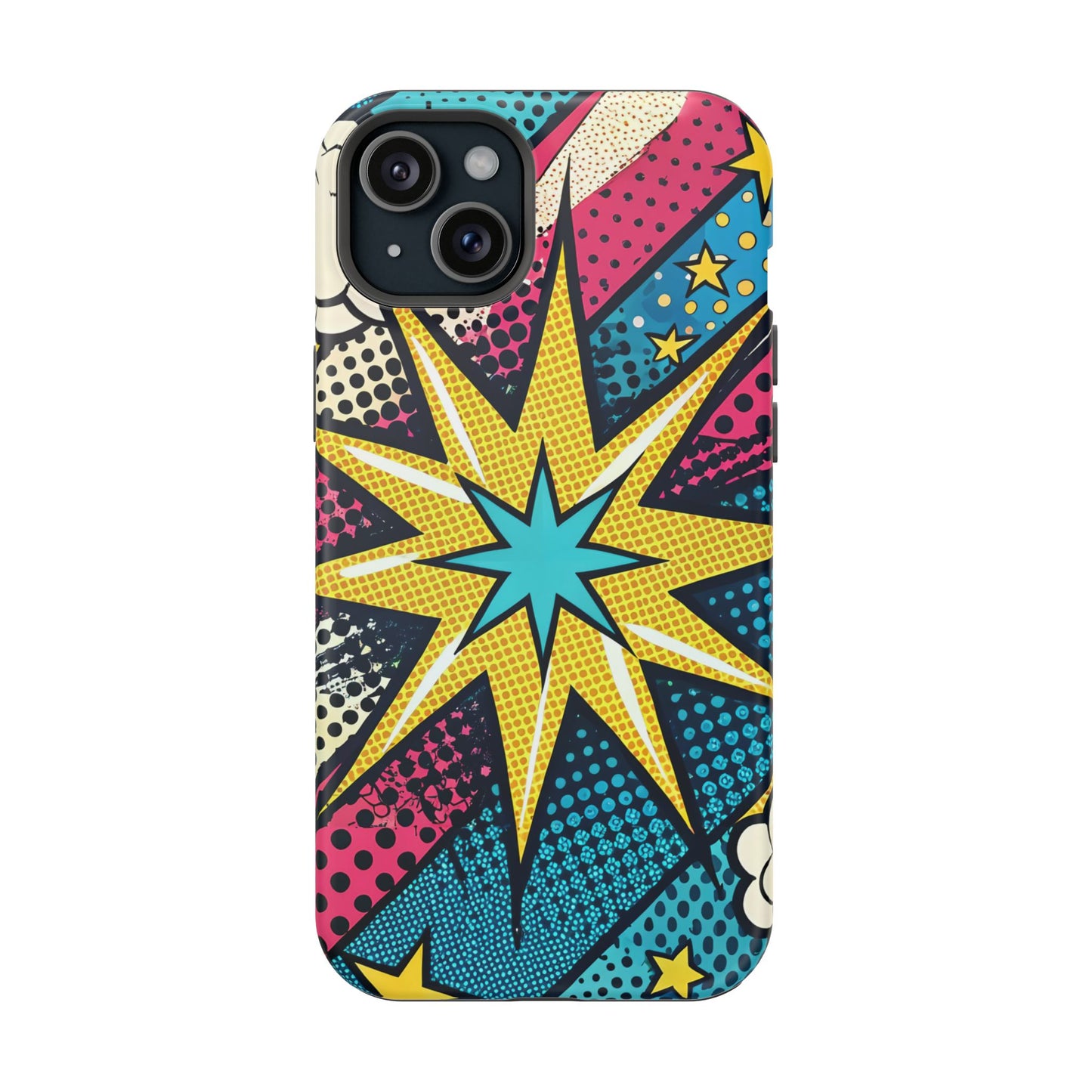 Pop Art Starburst Design iPhone Tough Case