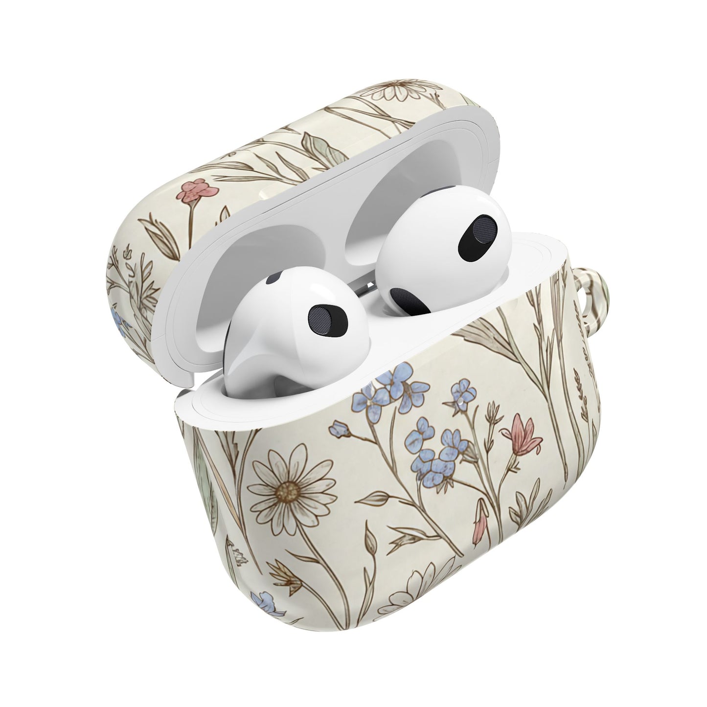Spring Meadow AirPod Case — Floral Protective Cover for AirPods