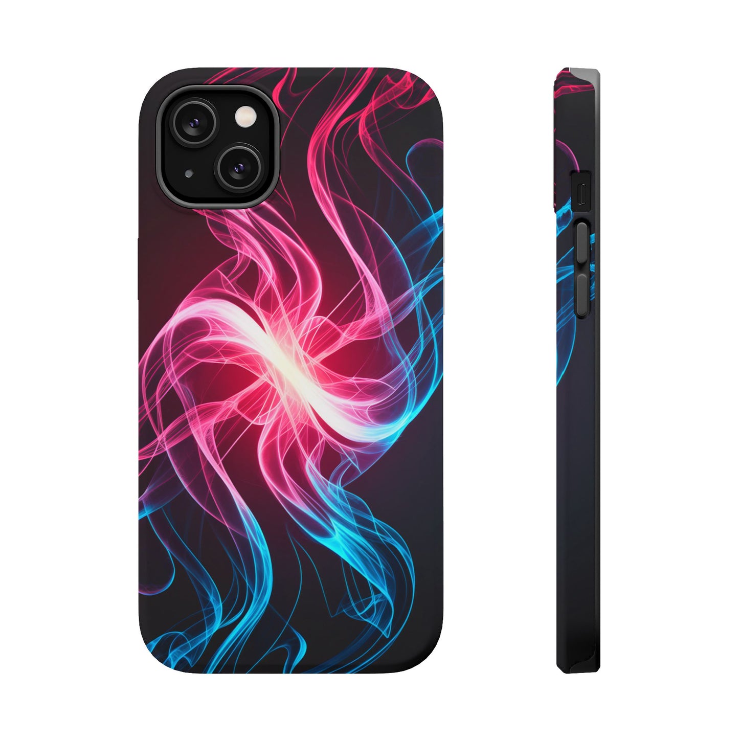 Red White and Blue Swirl Design iPhone Tough Case